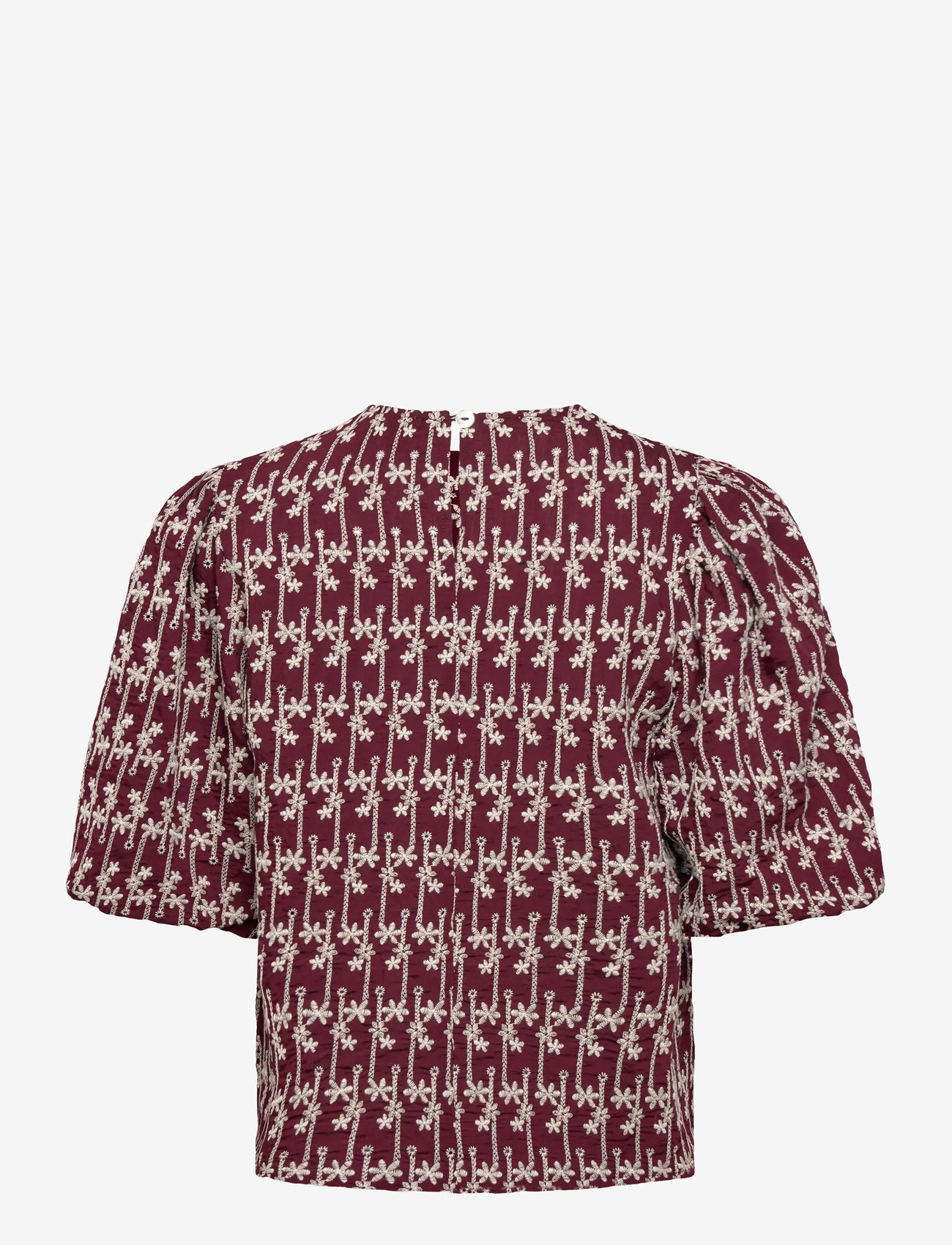 Noella - Shelly Blouse - kortærmede bluser - dusty mahogany - 1