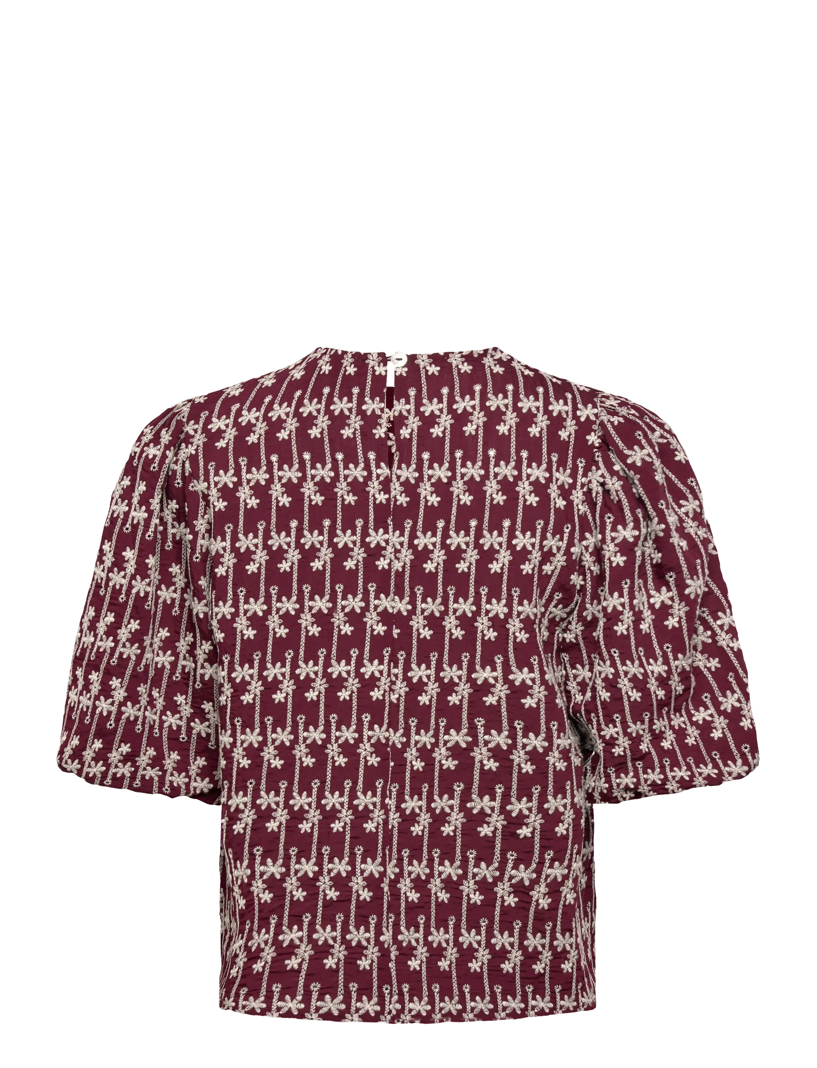 Noella - Shelly Blouse - kortärmade blusar - dusty mahogany - 2