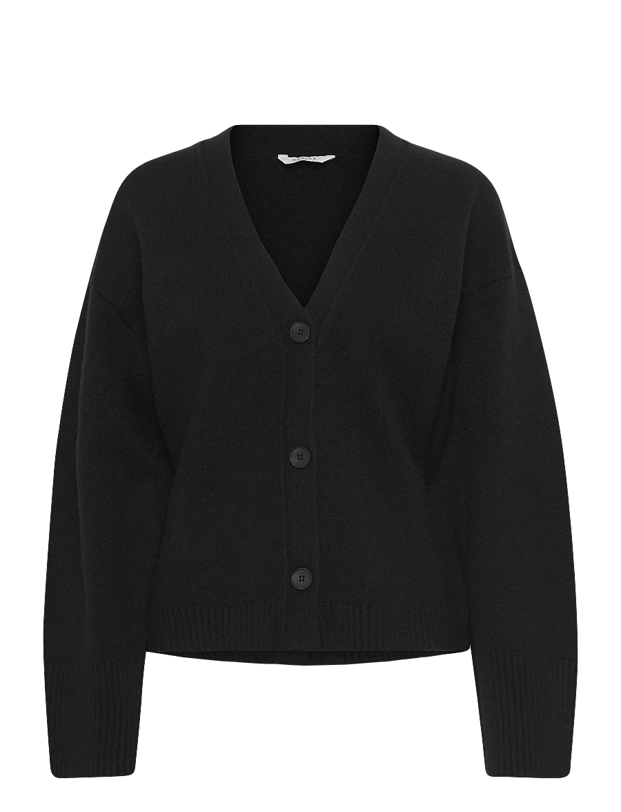Noella - Lenyx Knit Cardigan - kardiganid - black - 0