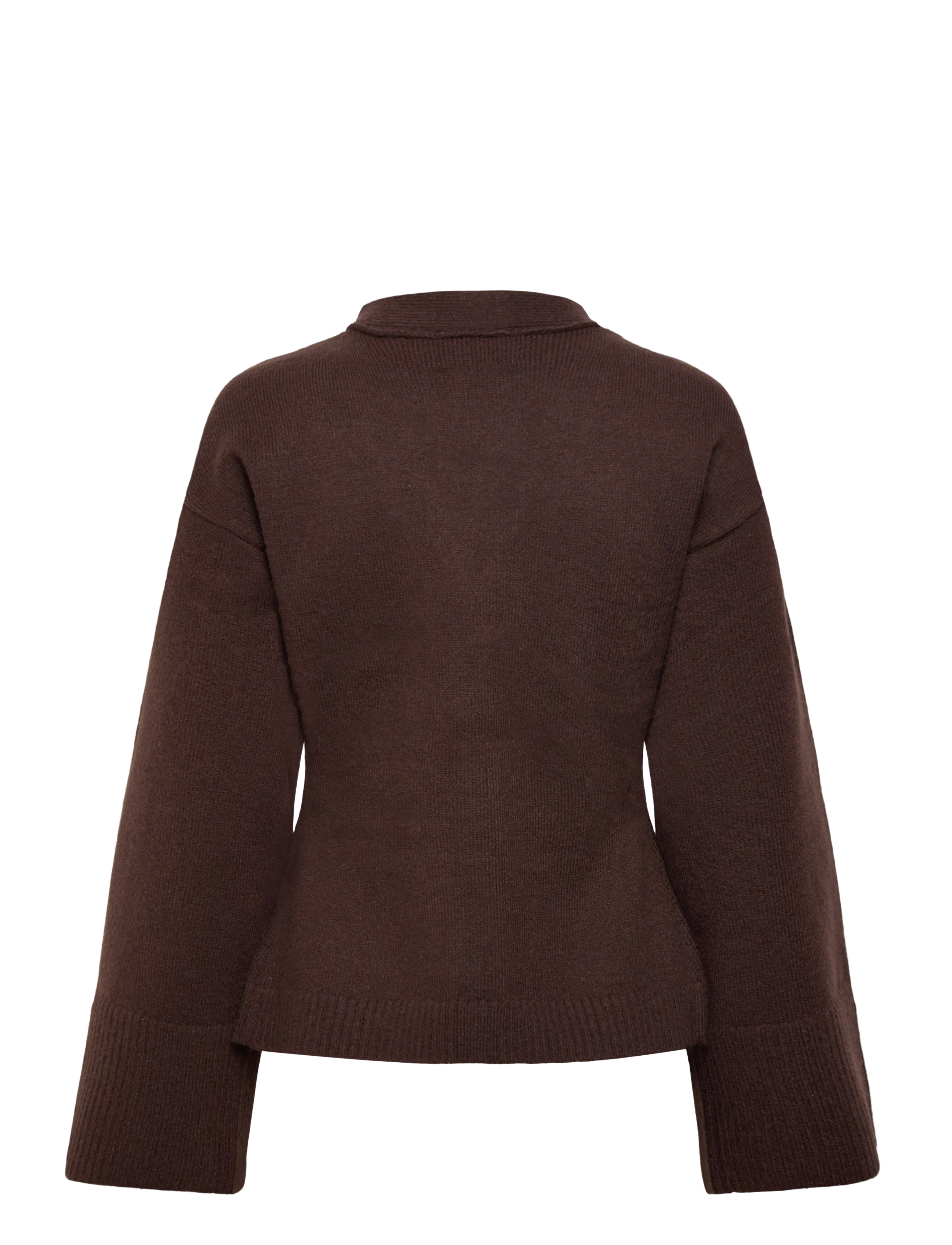 Noella - Lenyx Knit Cardigan - kardiganid - chocolate - 2
