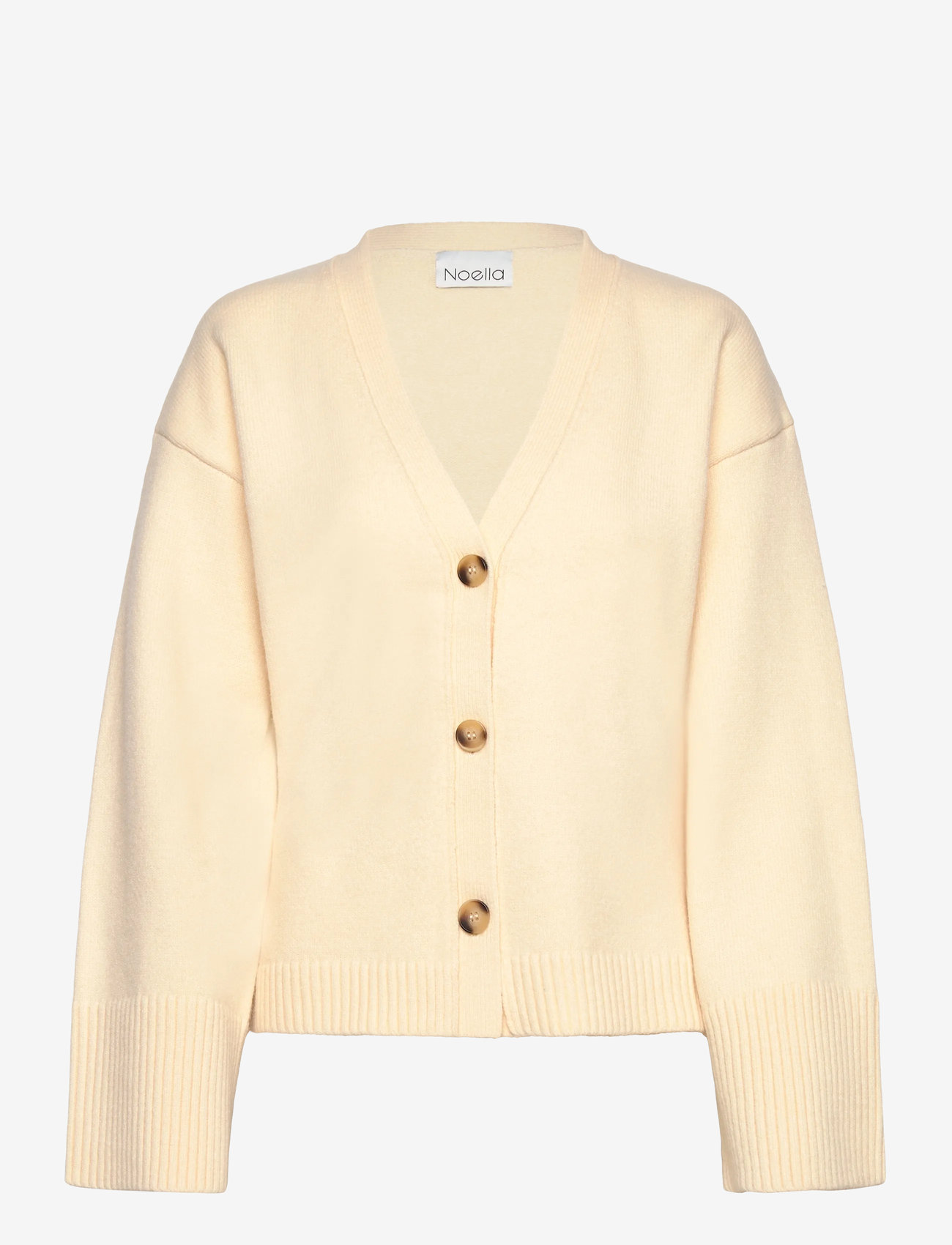 Noella Lenyx Knit Cardigan - Cardigans - IVORY / cream