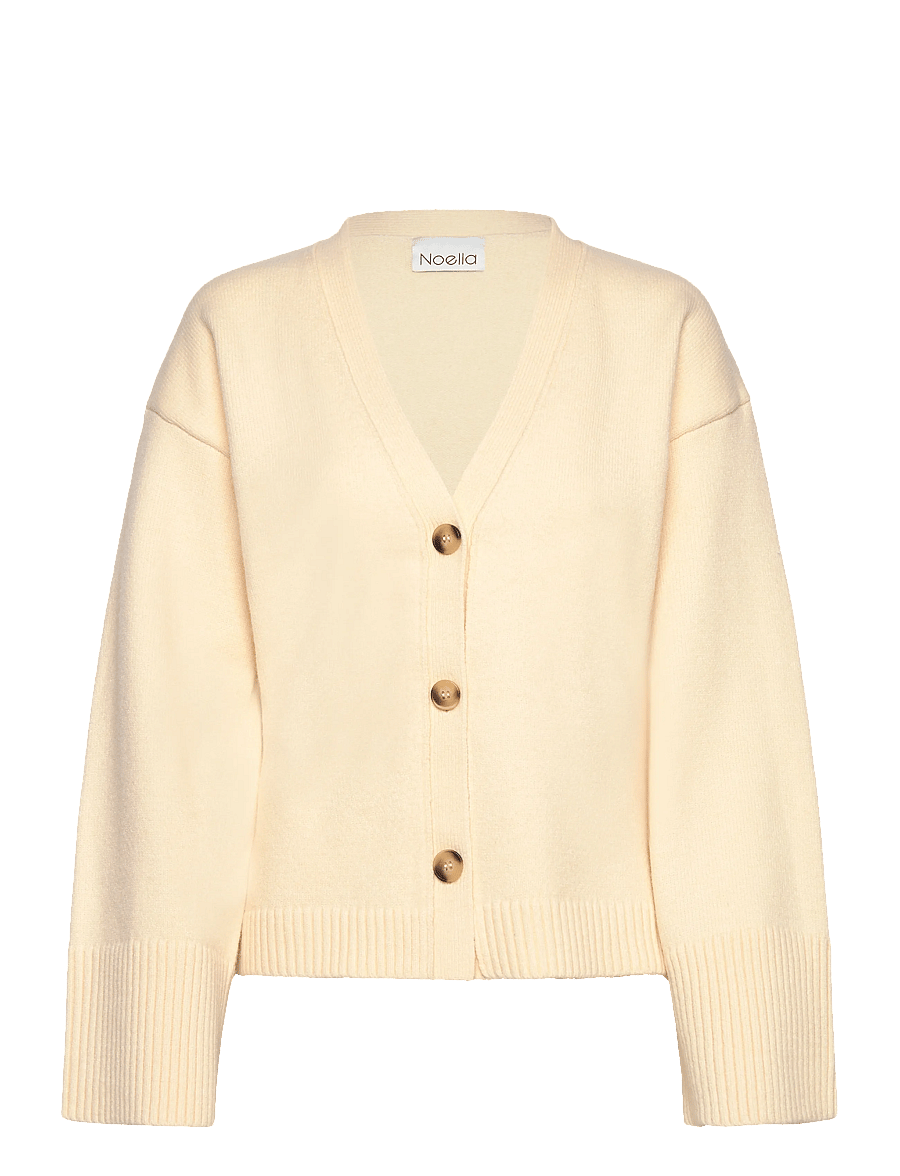 Noella - Lenyx Knit Cardigan - cardigans - ivory - 1
