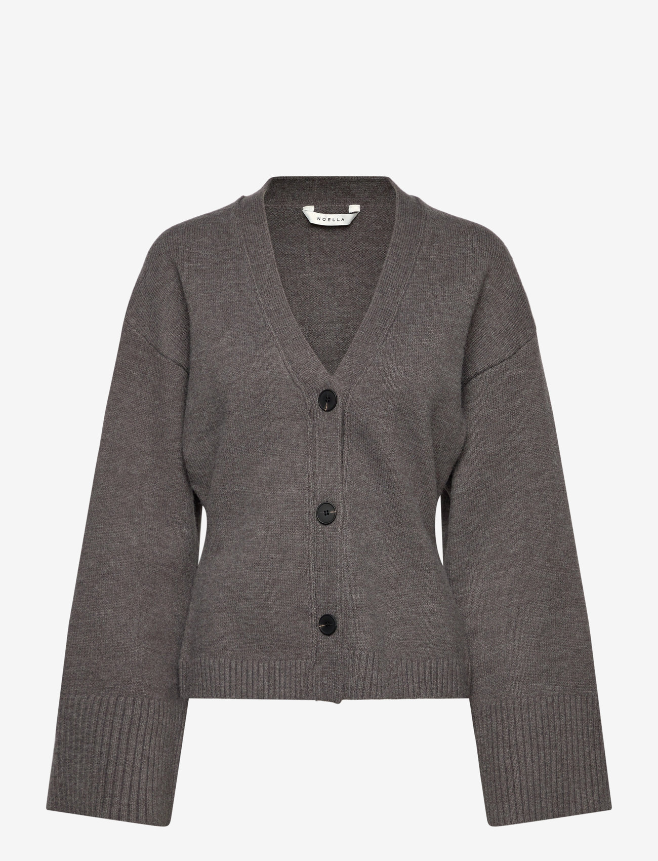 Noella - Lenyx Knit - efterårstøj - medium grey mel. - 1