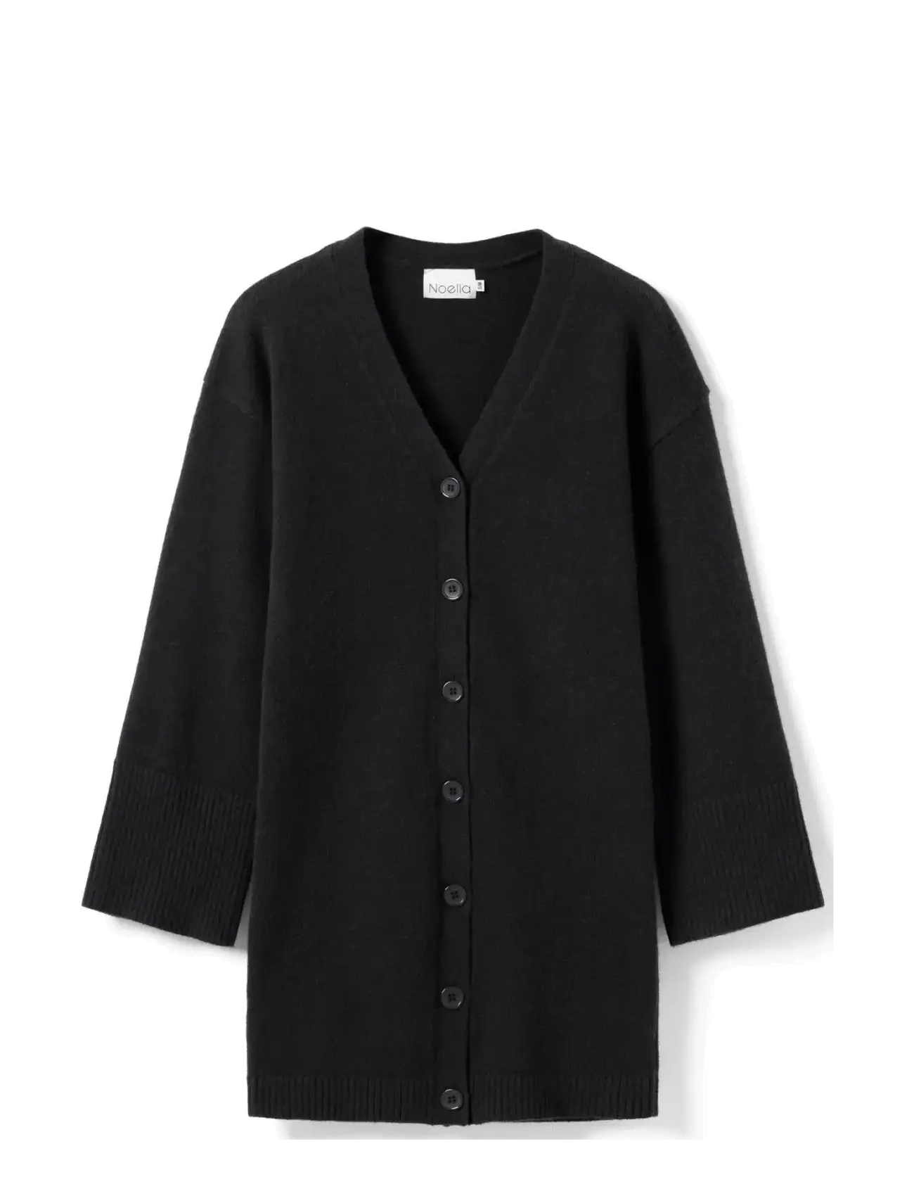 Noella Lenyxanna Knit Dress - Strikkjoler - BLACK / black
