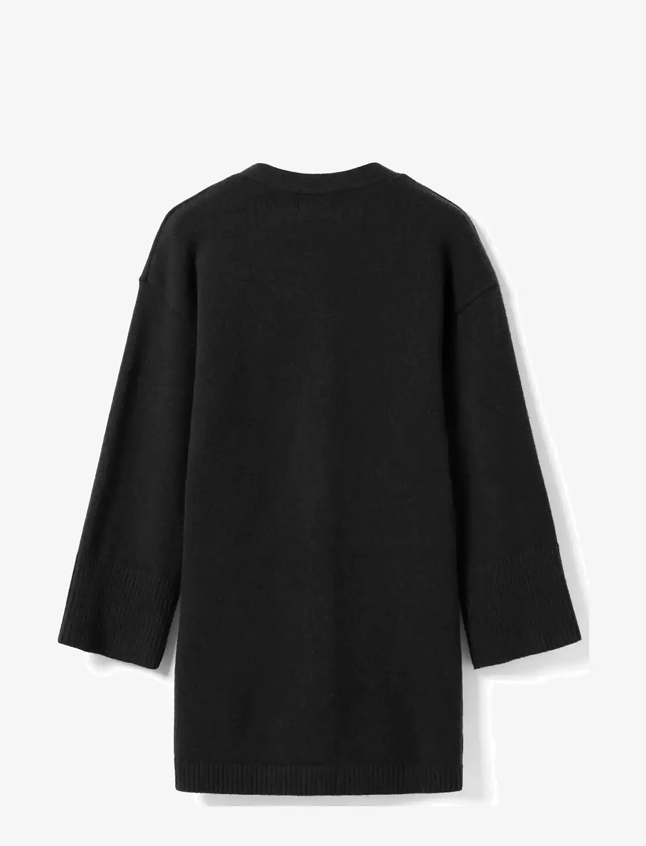 Noella - Lenyxanna Knit Dress - megztos suknelės - black - 2