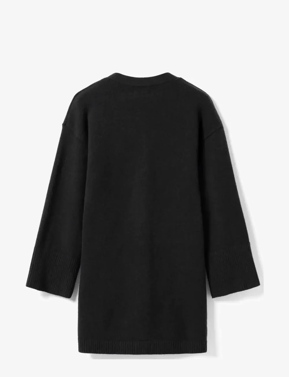 Noella - Lenyxanna Knit Dress - stickade klänningar - black - 1