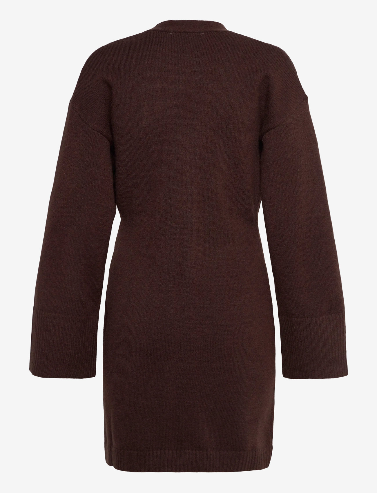 Noella - Lenyxanna Knit Dress - kootud kleidid - chocolate - 2