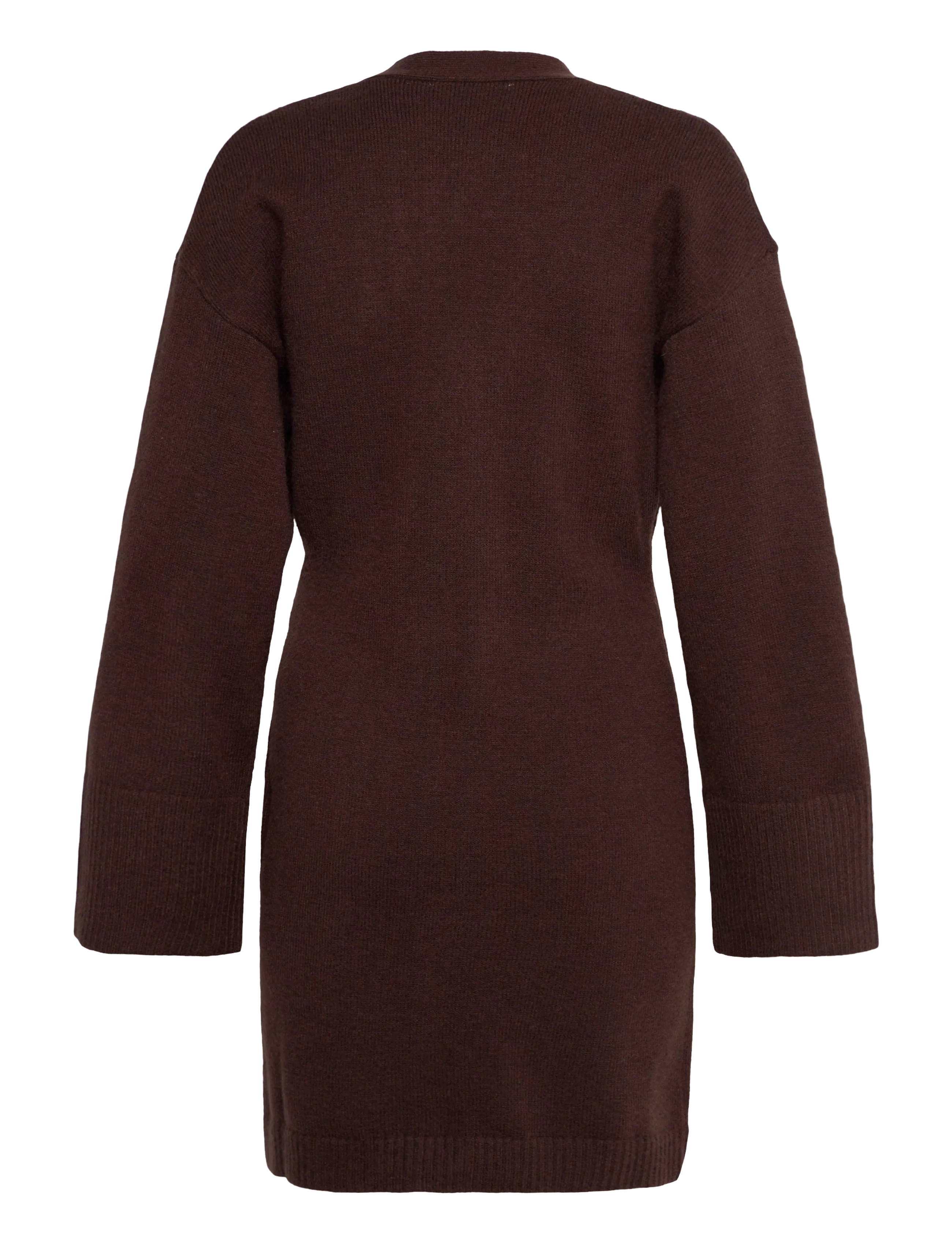 Noella - Lenyxanna Knit Dress - kootud kleidid - chocolate - 2