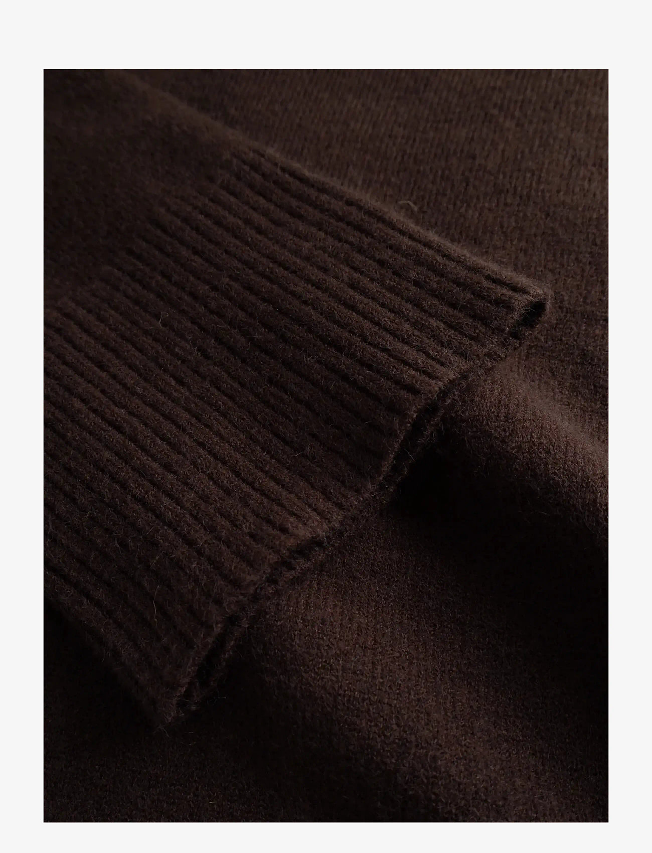 Noella - Lenyxanna Knit Dress - kootud kleidid - chocolate - 5