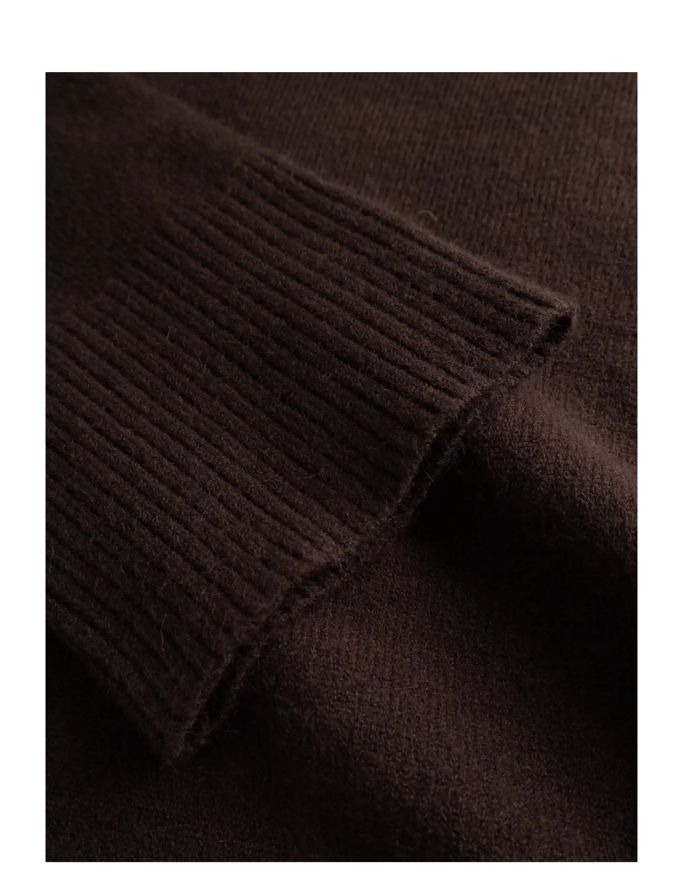 Noella - Lenyxanna Knit Dress - kootud kleidid - chocolate - 5