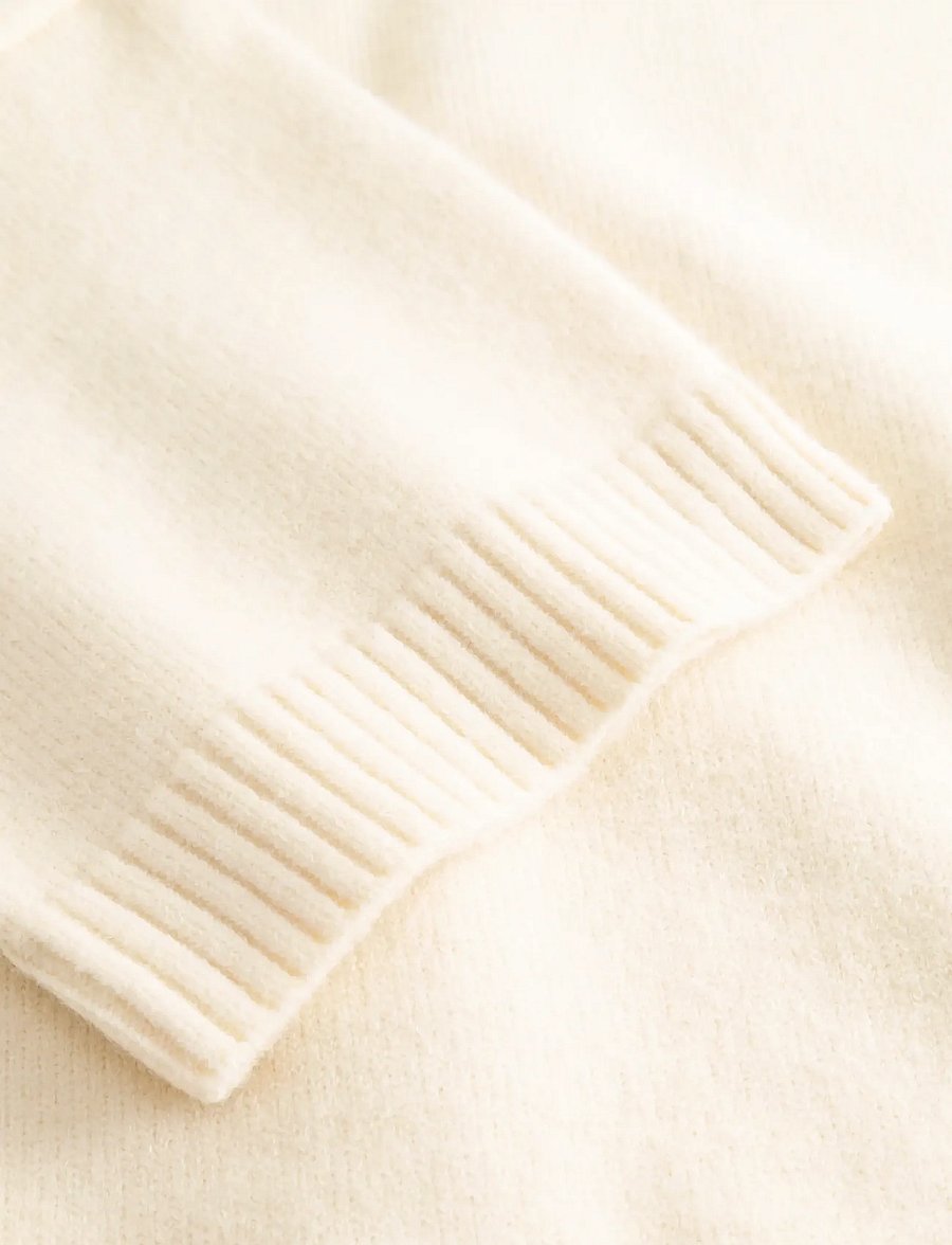 Noella - N-Lenyx SS Knit - strickjacken - ivory - 5