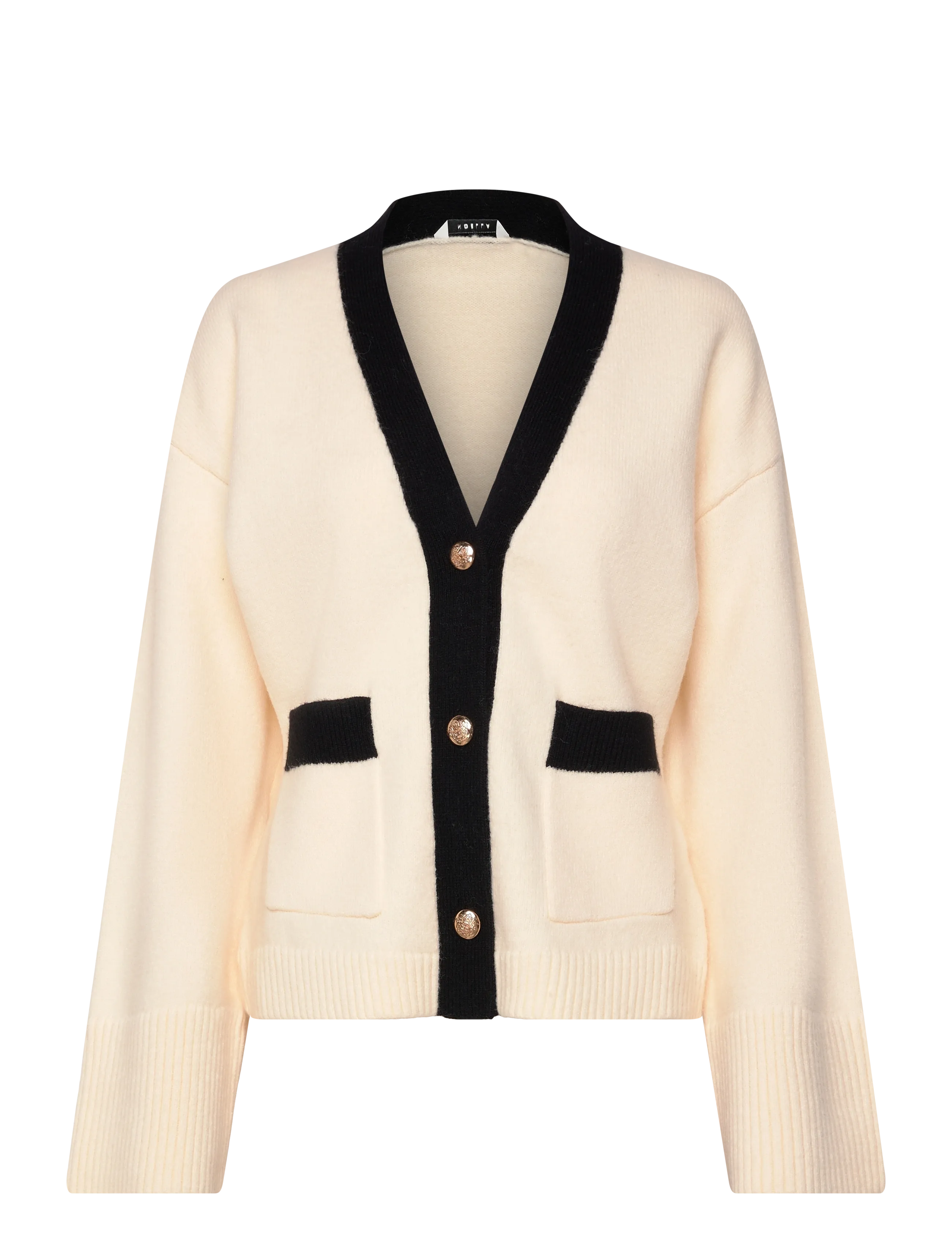 NOELLA N-Lenyxette Knit Cardigan Cream - XS - Damen
