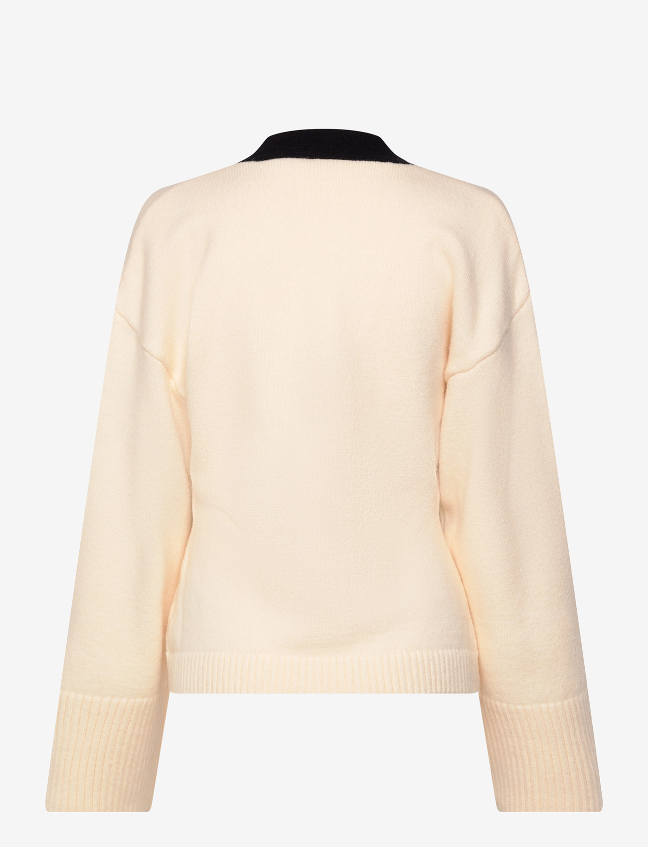 Noella - N-Lenyxette Knit Cardigan - koftor - white - 1