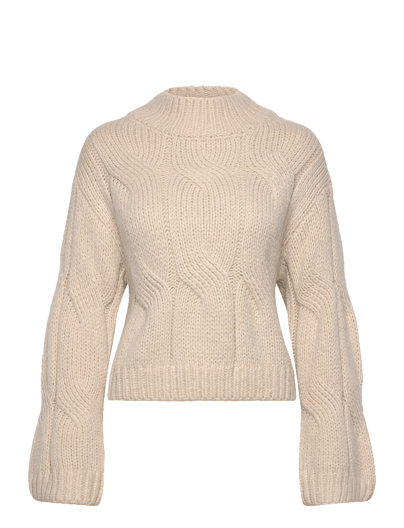 Noella - Lynx Knit - striktrøjer - ivory - 0