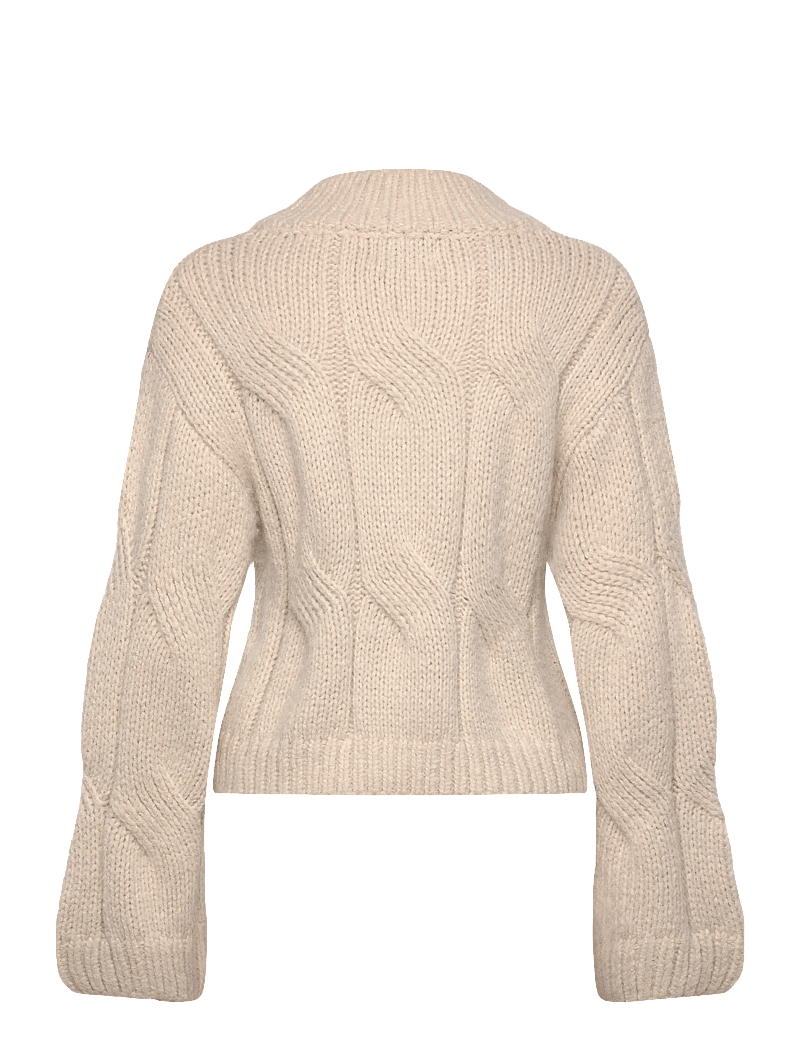 Noella - Lynx Knit - striktrøjer - ivory - 1