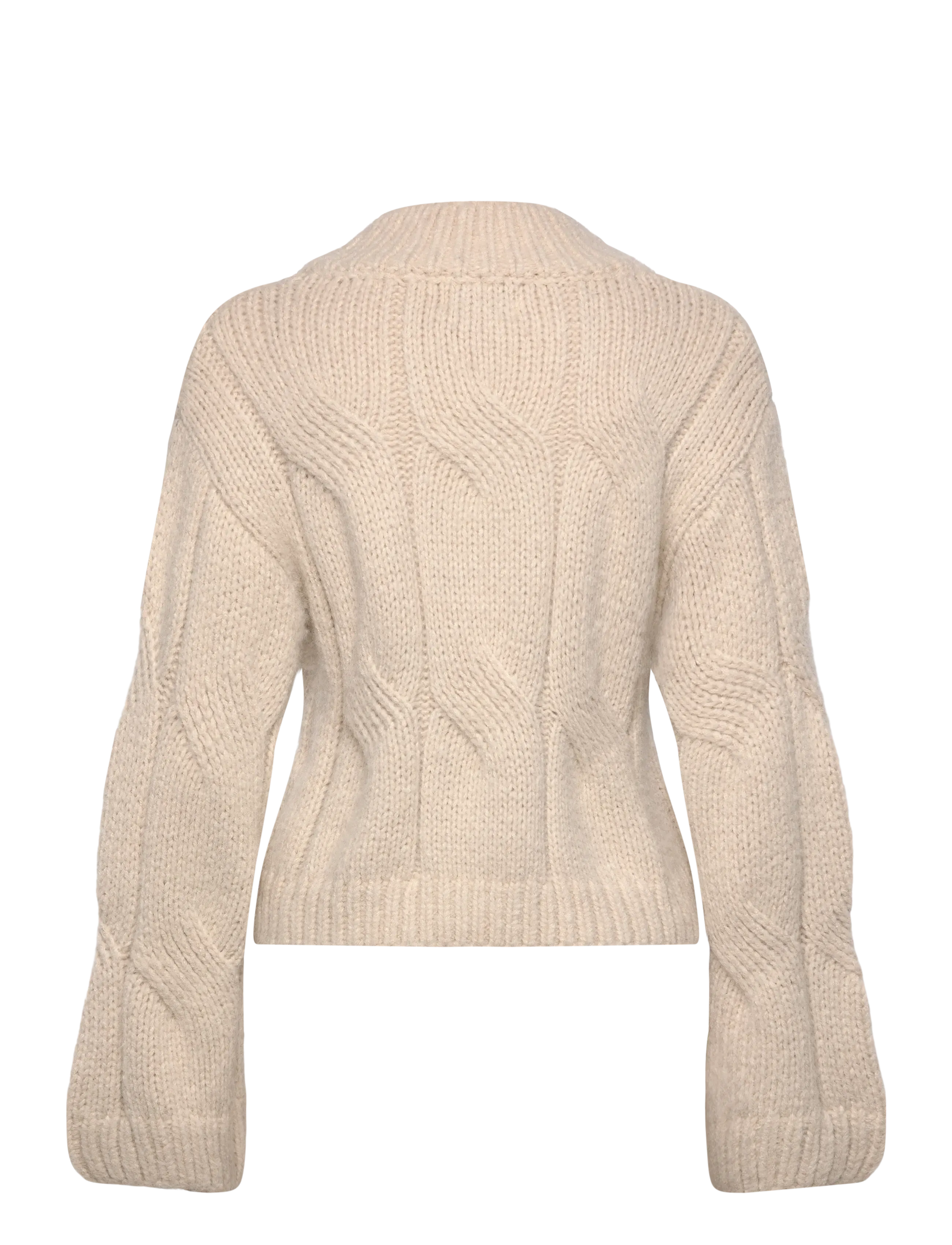 Noella - Lynx Knit - striktrøjer - ivory - 1