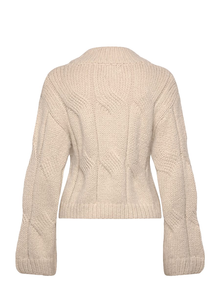 Noella - Lynx Knit - striktrøjer - ivory - 1