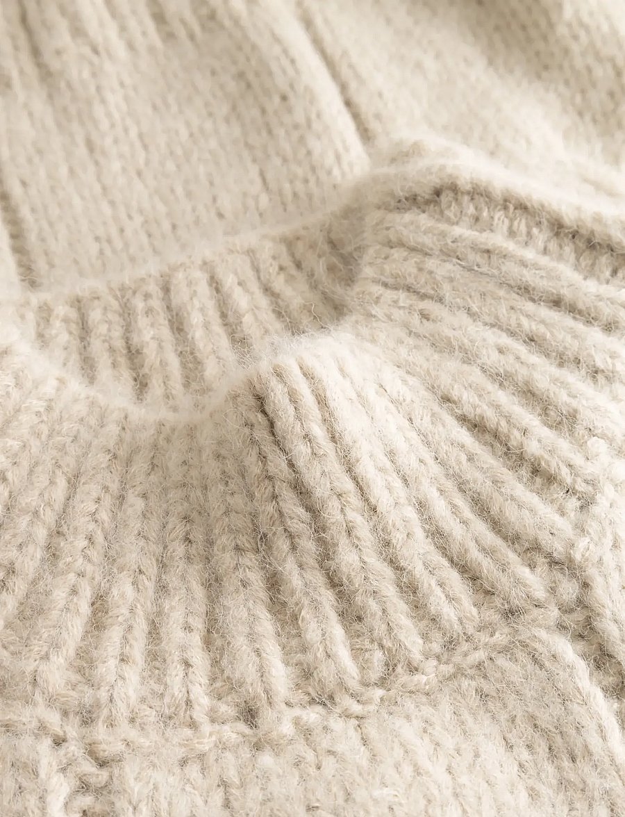 Noella - Lynx Knit - striktrøjer - ivory - 2