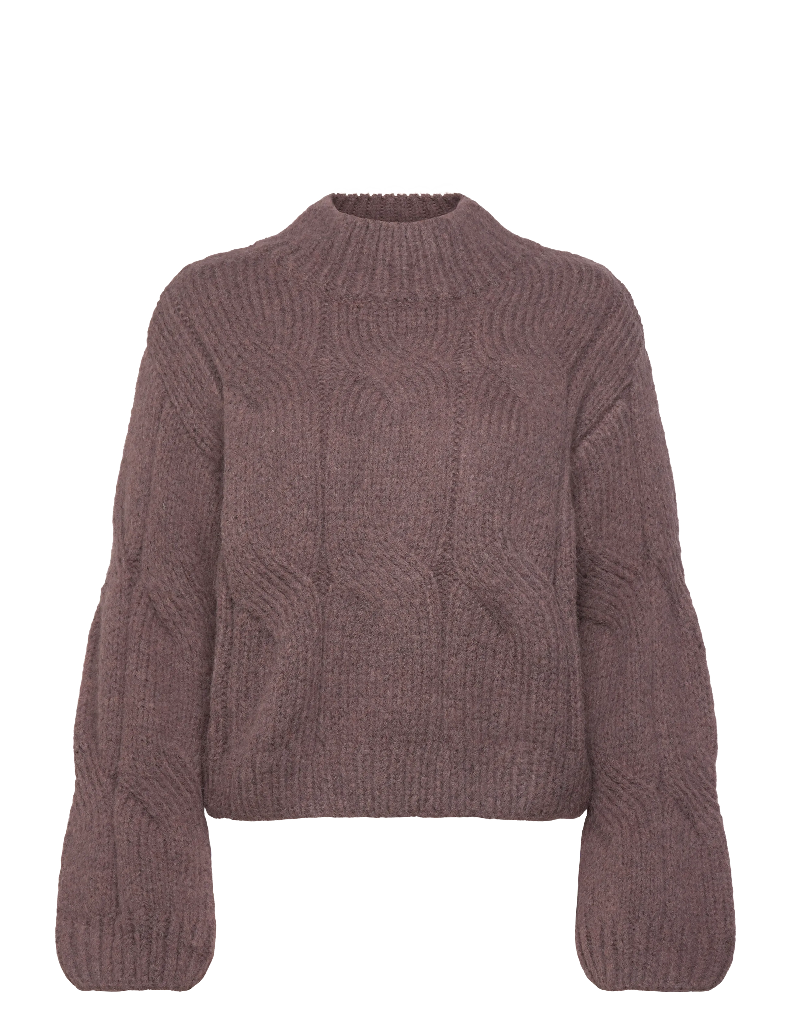 NOELLA Lynx Knit Braun - S/M - Damen