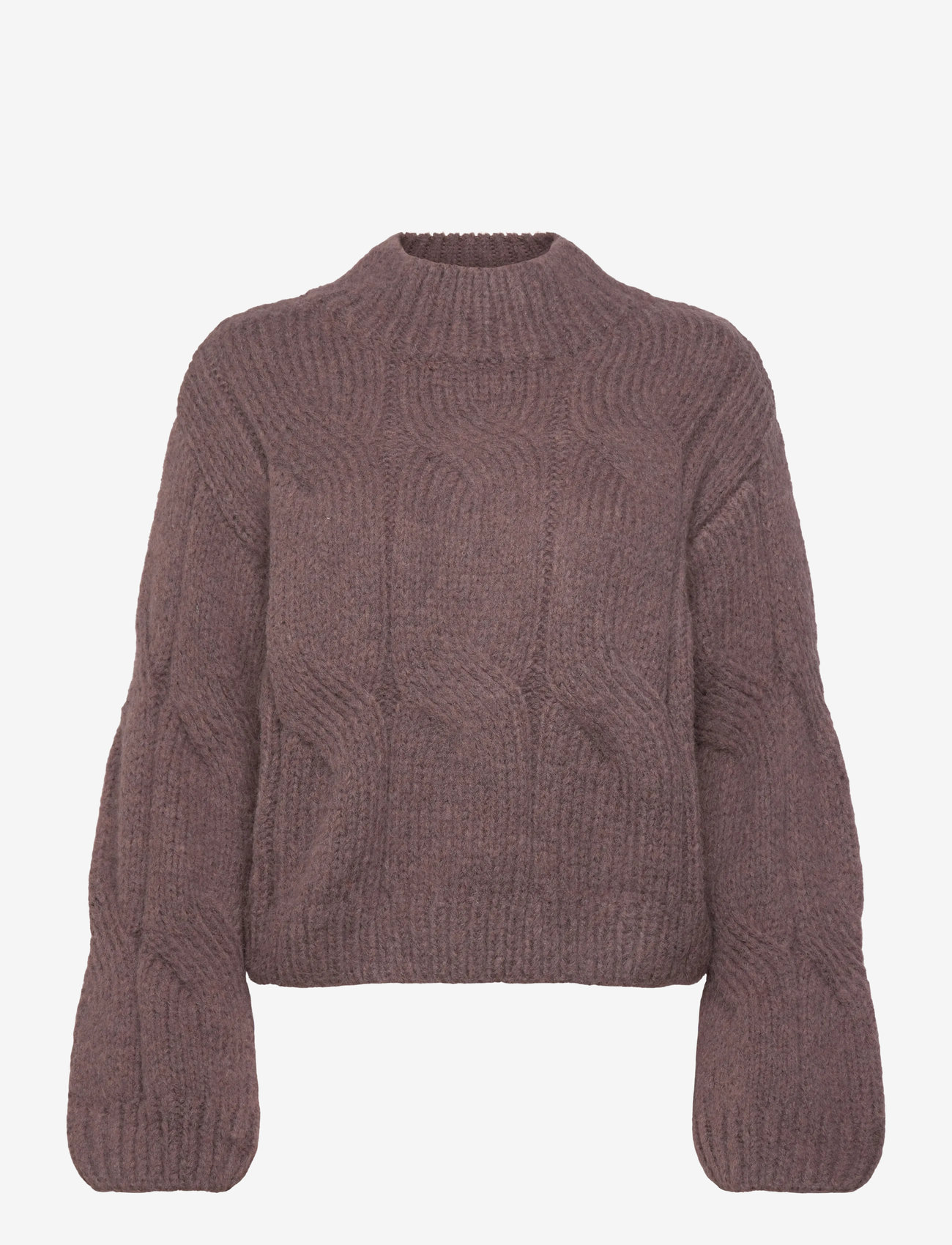 Noella - Lynx Knit - herbstliche kleidung - morel - 0