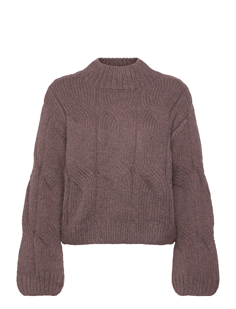 Noella - Lynx Knit - swetry - morel - 1