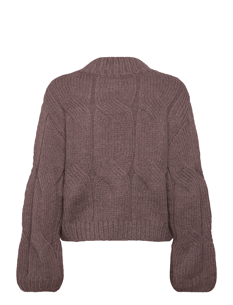 Noella - Lynx Knit - swetry - morel - 2