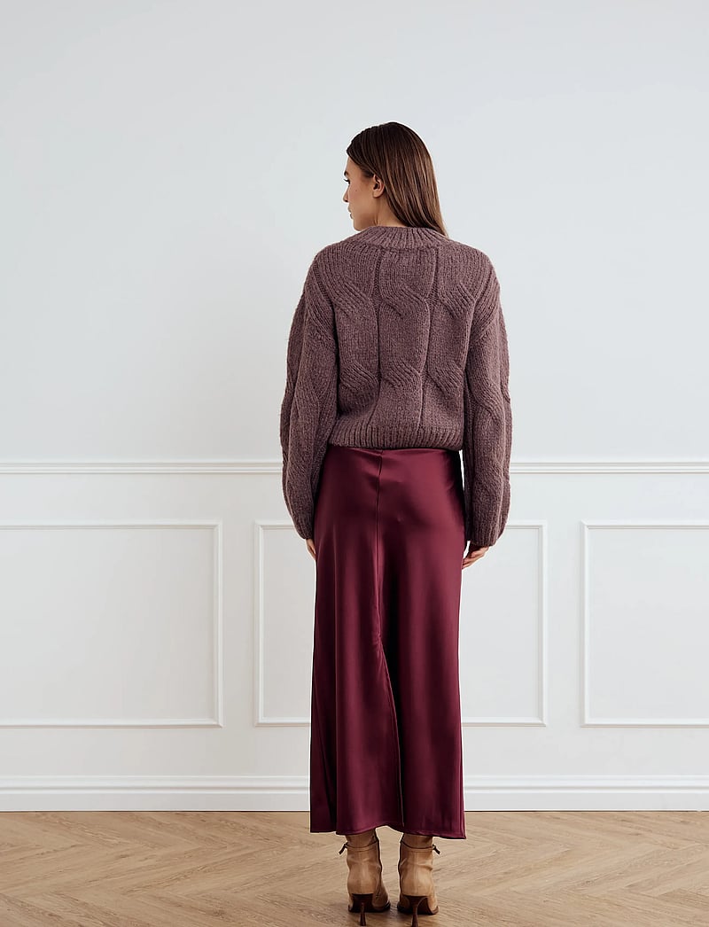 Noella - Lynx Knit - swetry - morel - 4