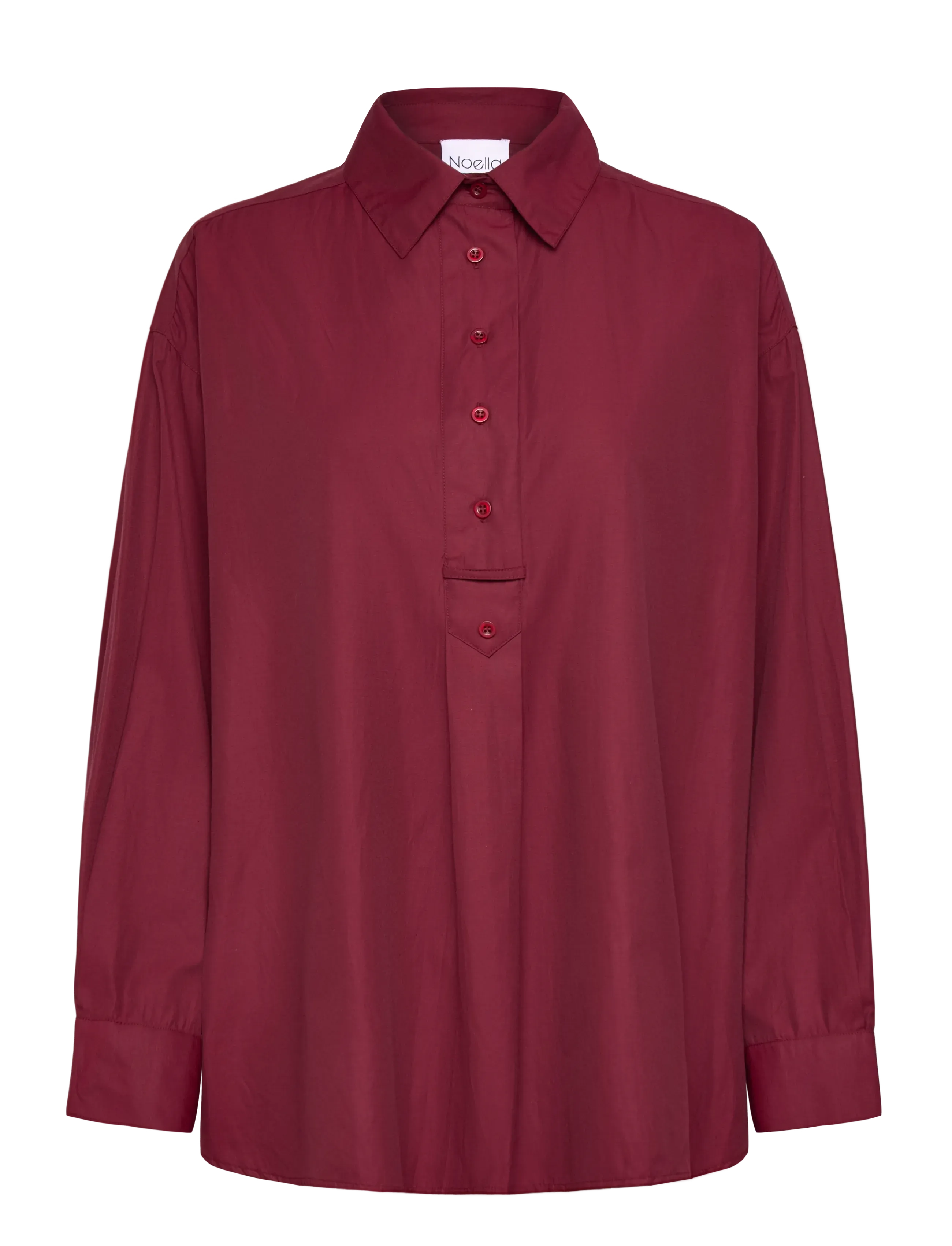 NOELLA Leonie Shirt Burgundy - XS - Damen
