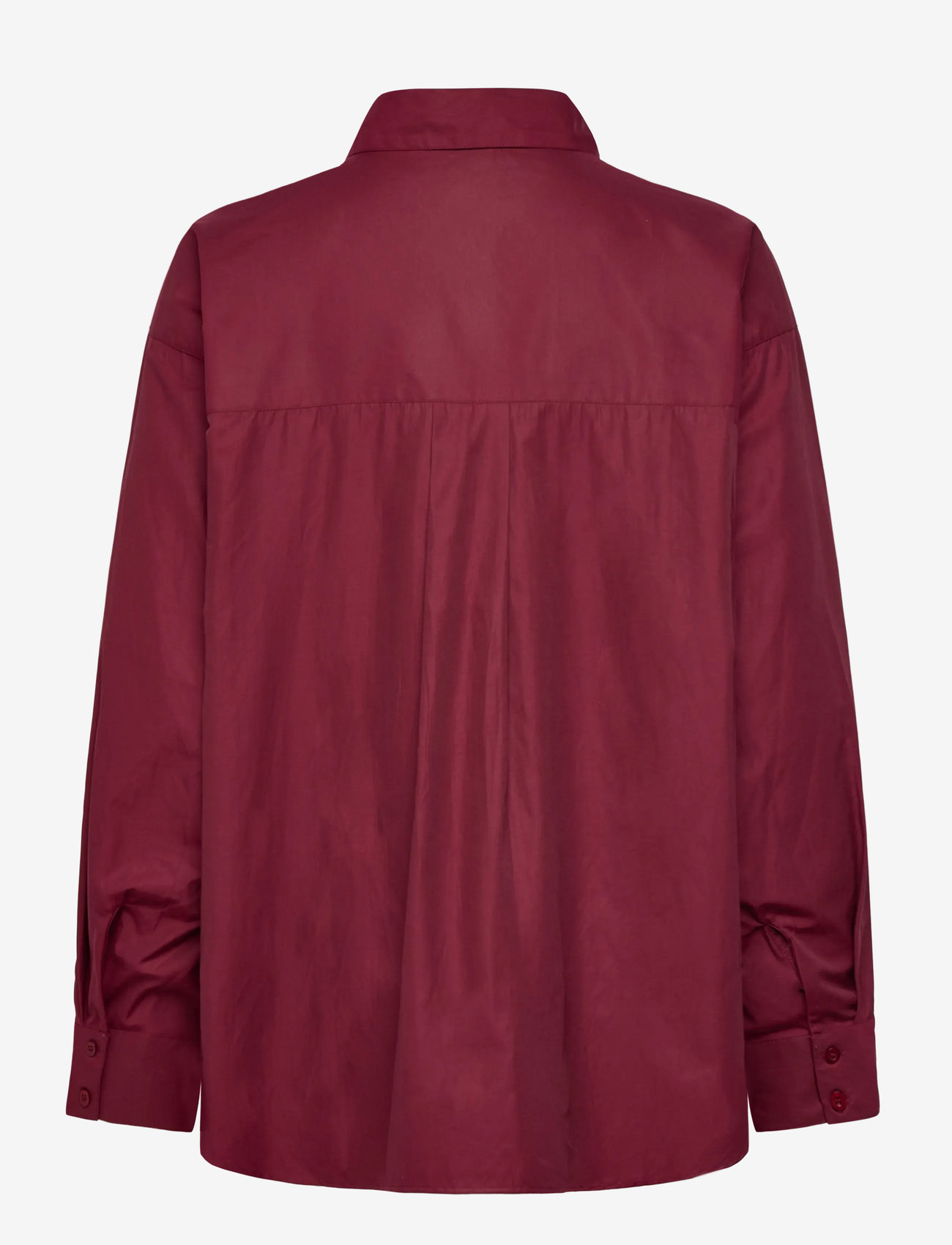 Noella - Leonie Shirt - pikkade varrukatega särgid - dusty mahogany - 2