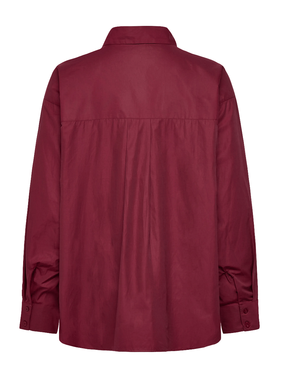 Noella - Leonie Shirt - långärmade skjortor - dusty mahogany - 2