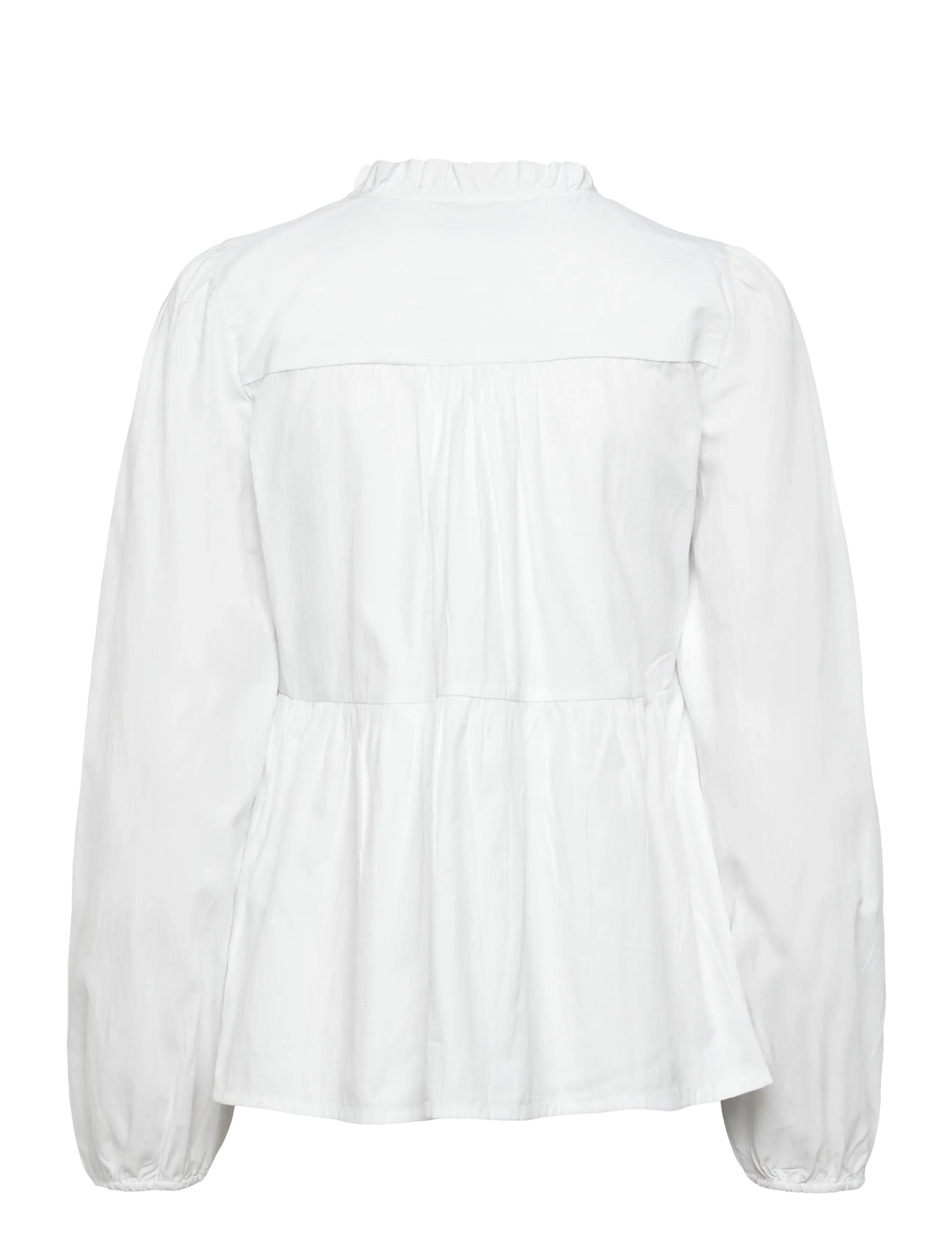 Noella - Matti Blouse - langärmlige blusen - white - 2