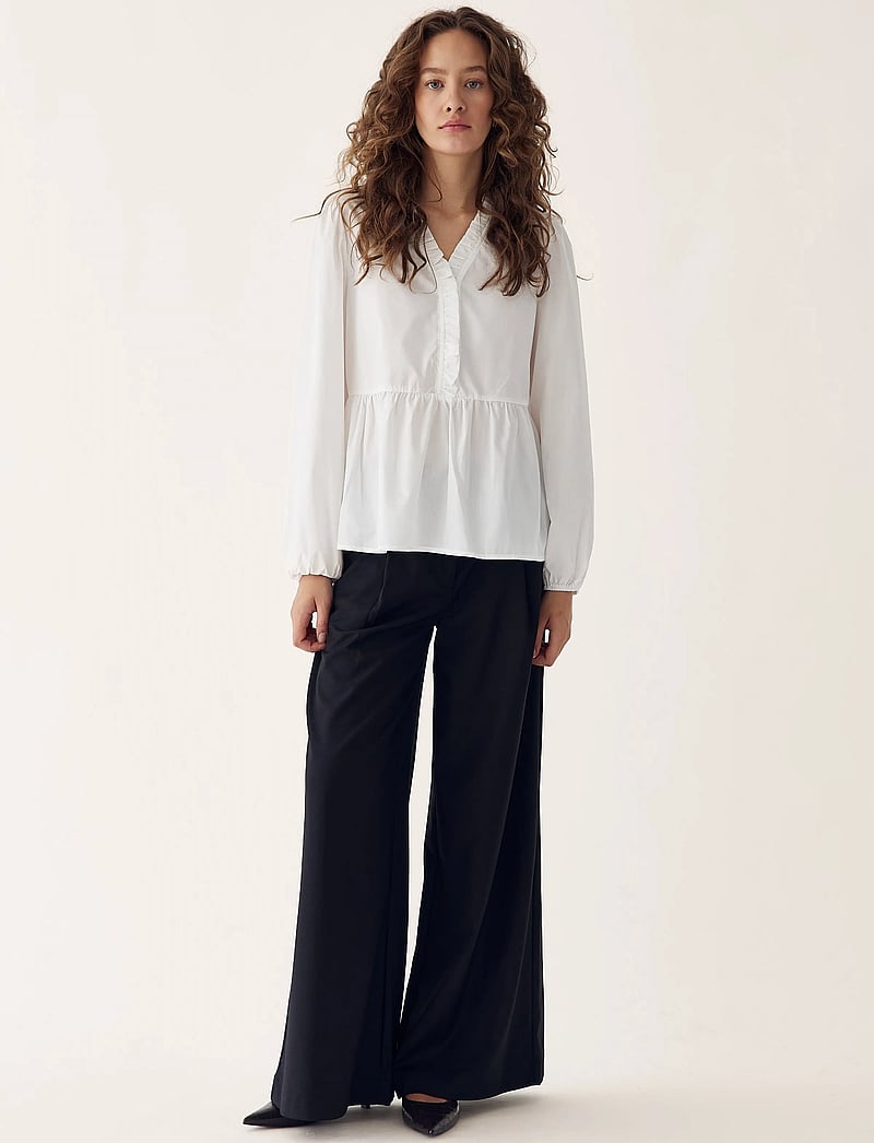 Noella - Matti Blouse - pitkähihaiset puserot - white - 0