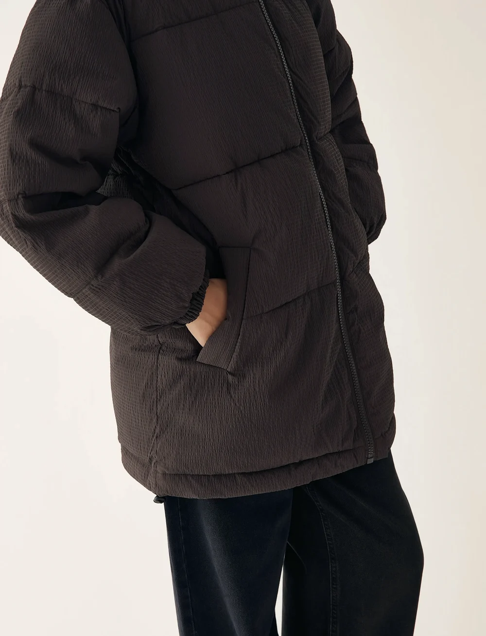 Noella - Leister Jacket - dunjackor - ash grey - 5