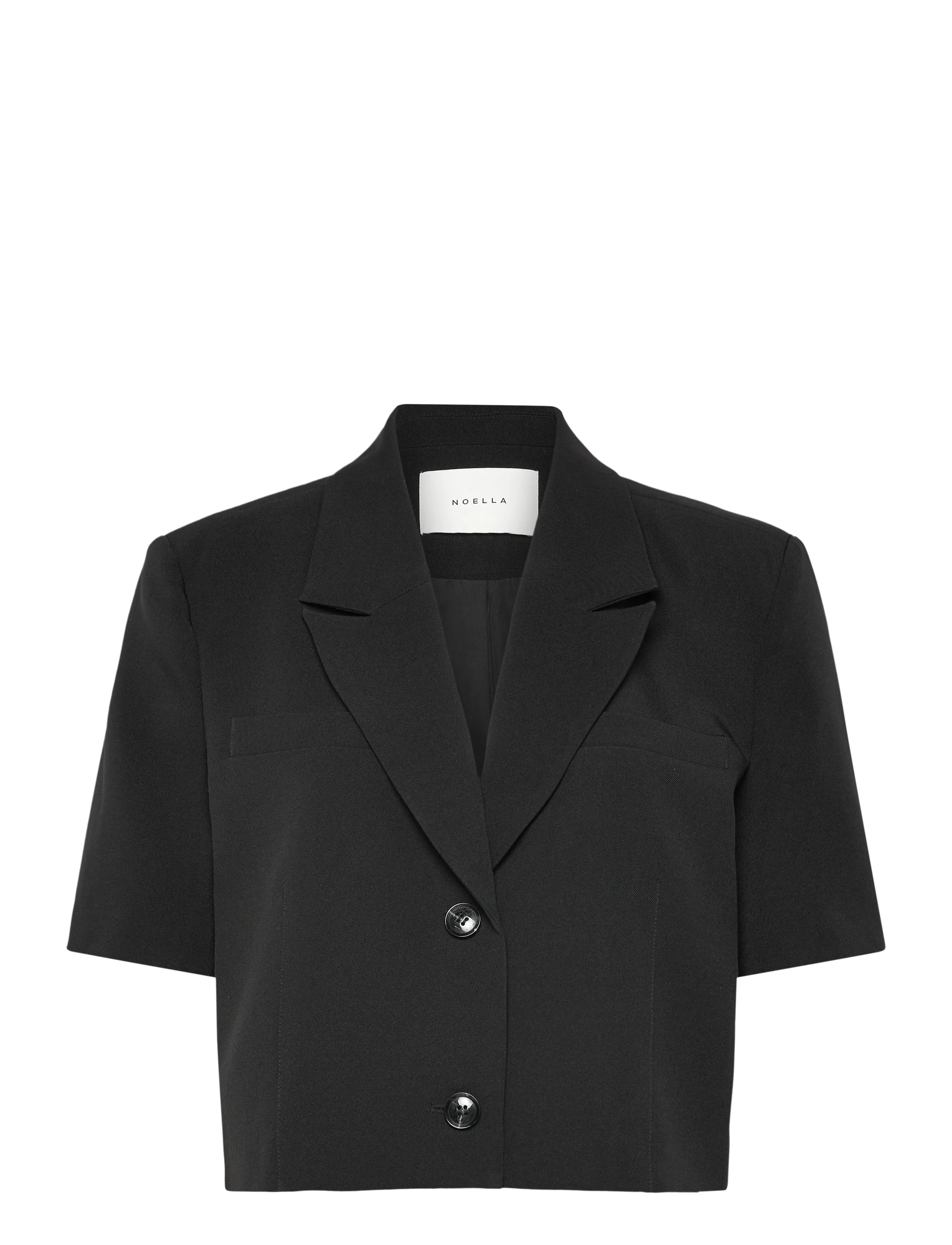Noella N-Leanne Crop Blazer - Officewear - BLACK / black