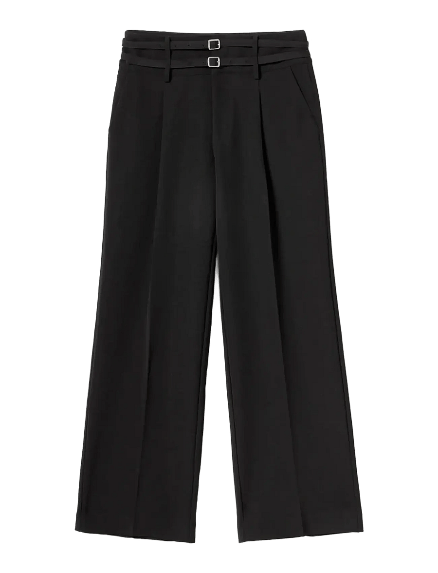 Noella - N-Darryl HW Pants - pidulikud püksid - black - 1