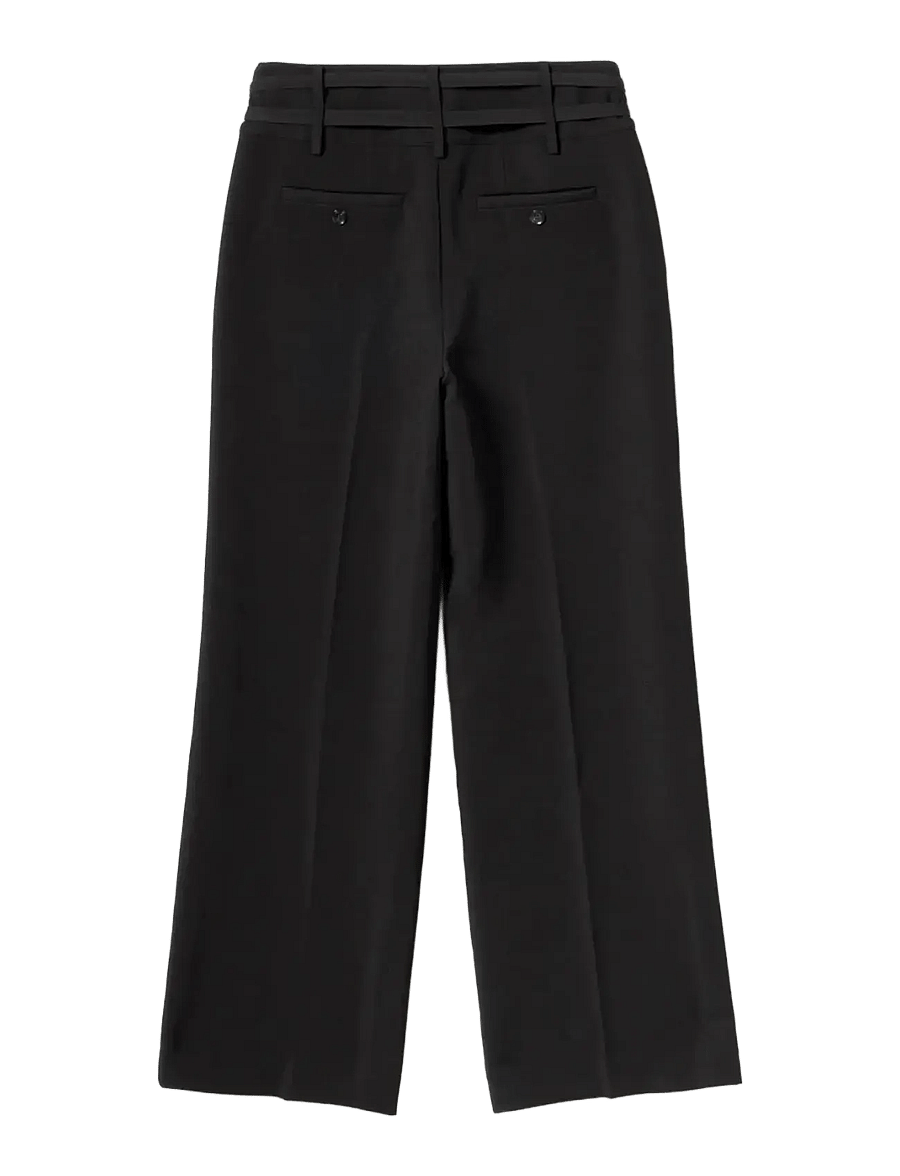 Noella - N-Darryl HW Pants - pidulikud püksid - black - 2
