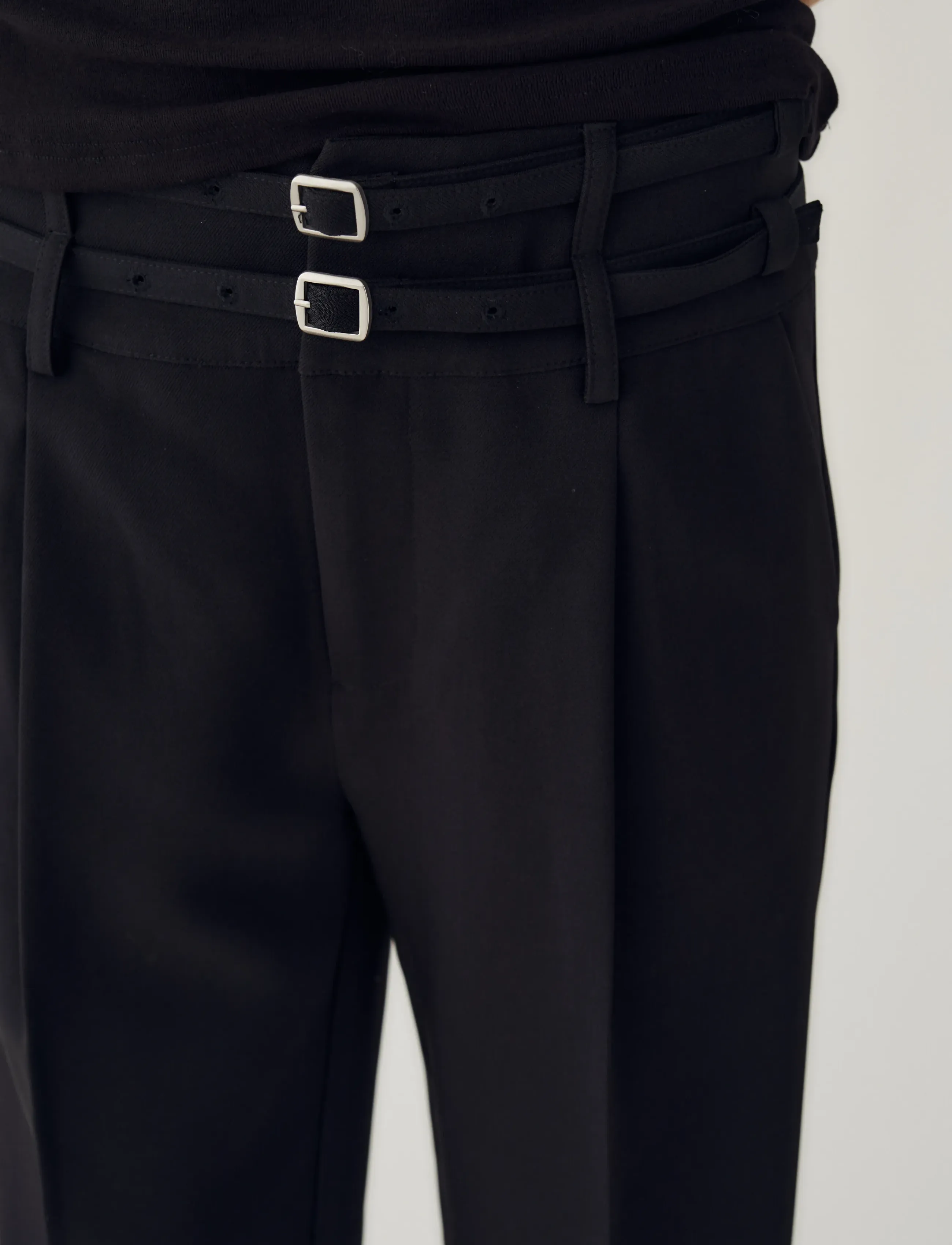 Noella - N-Darryl HW Pants - hose mit geradem bein - black - 5