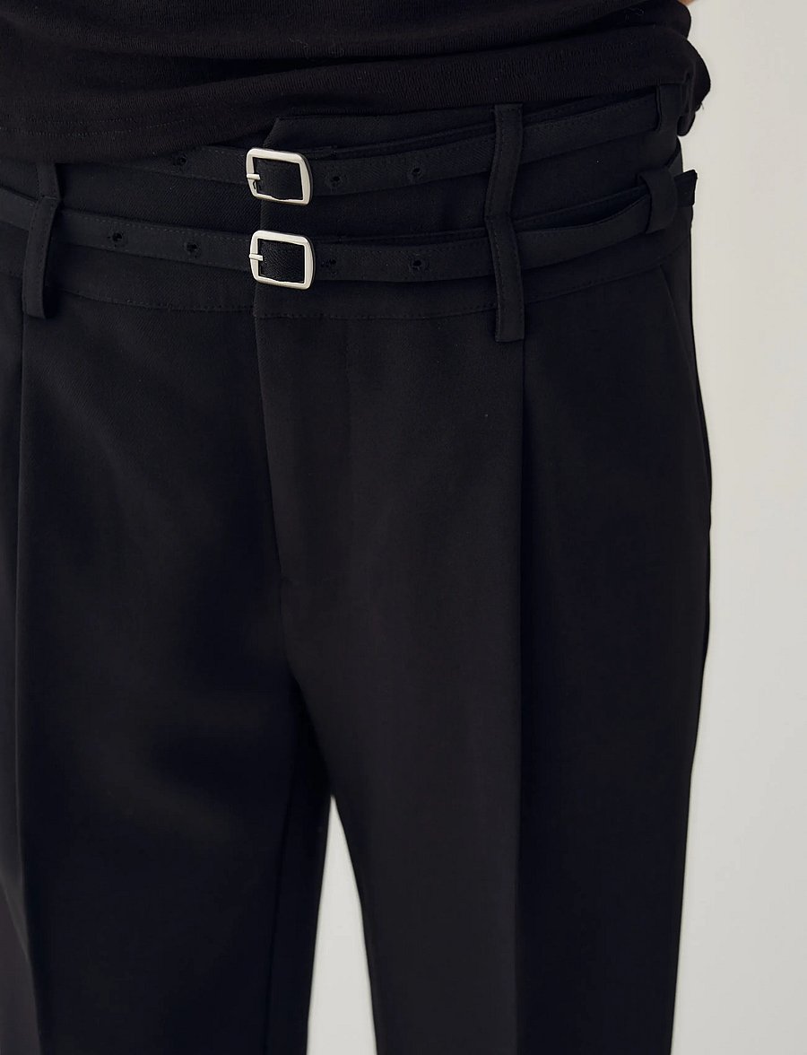 Noella - N-Darryl HW Pants - pidulikud püksid - black - 5