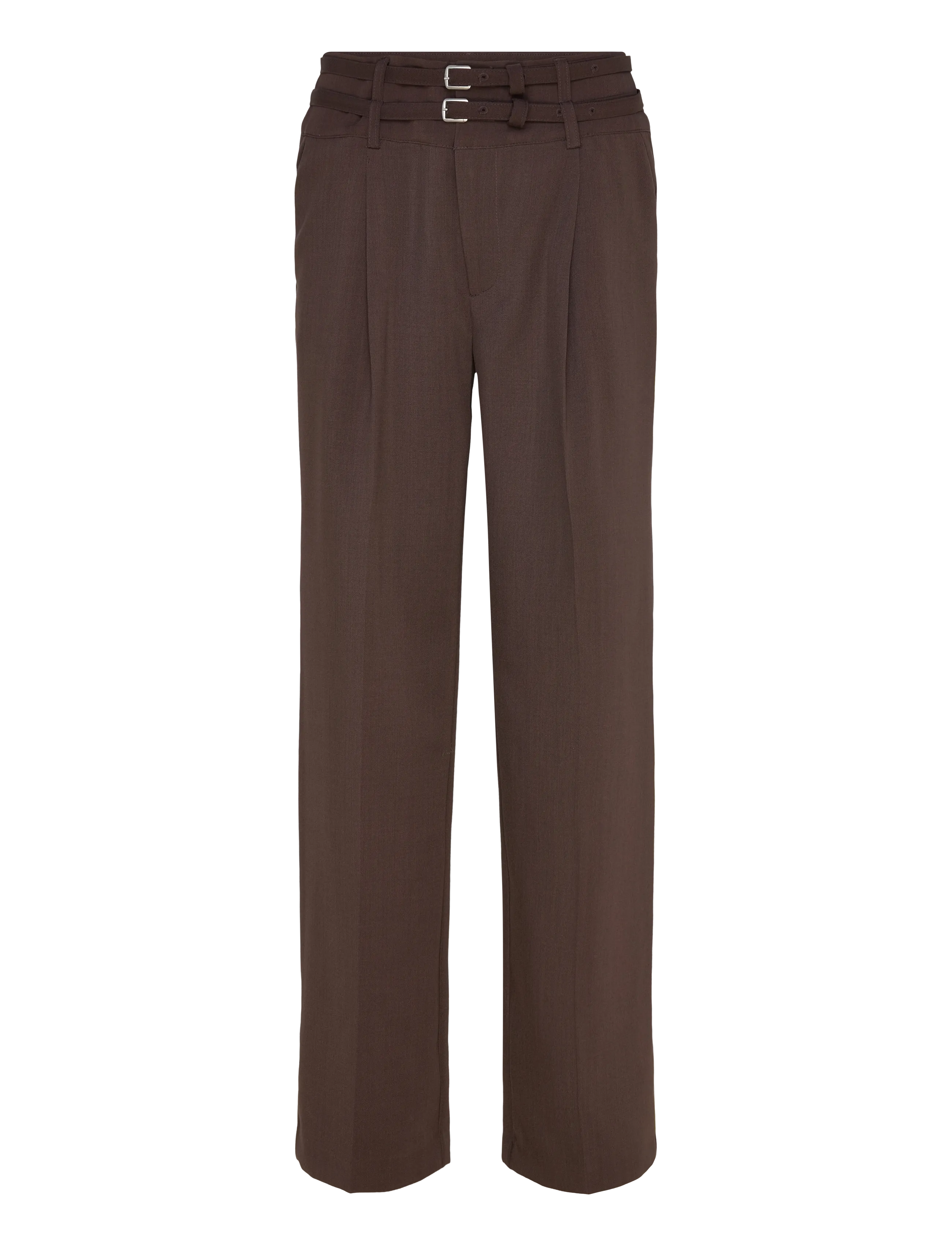 N-Darryl HW Pants - CHOCOLATE