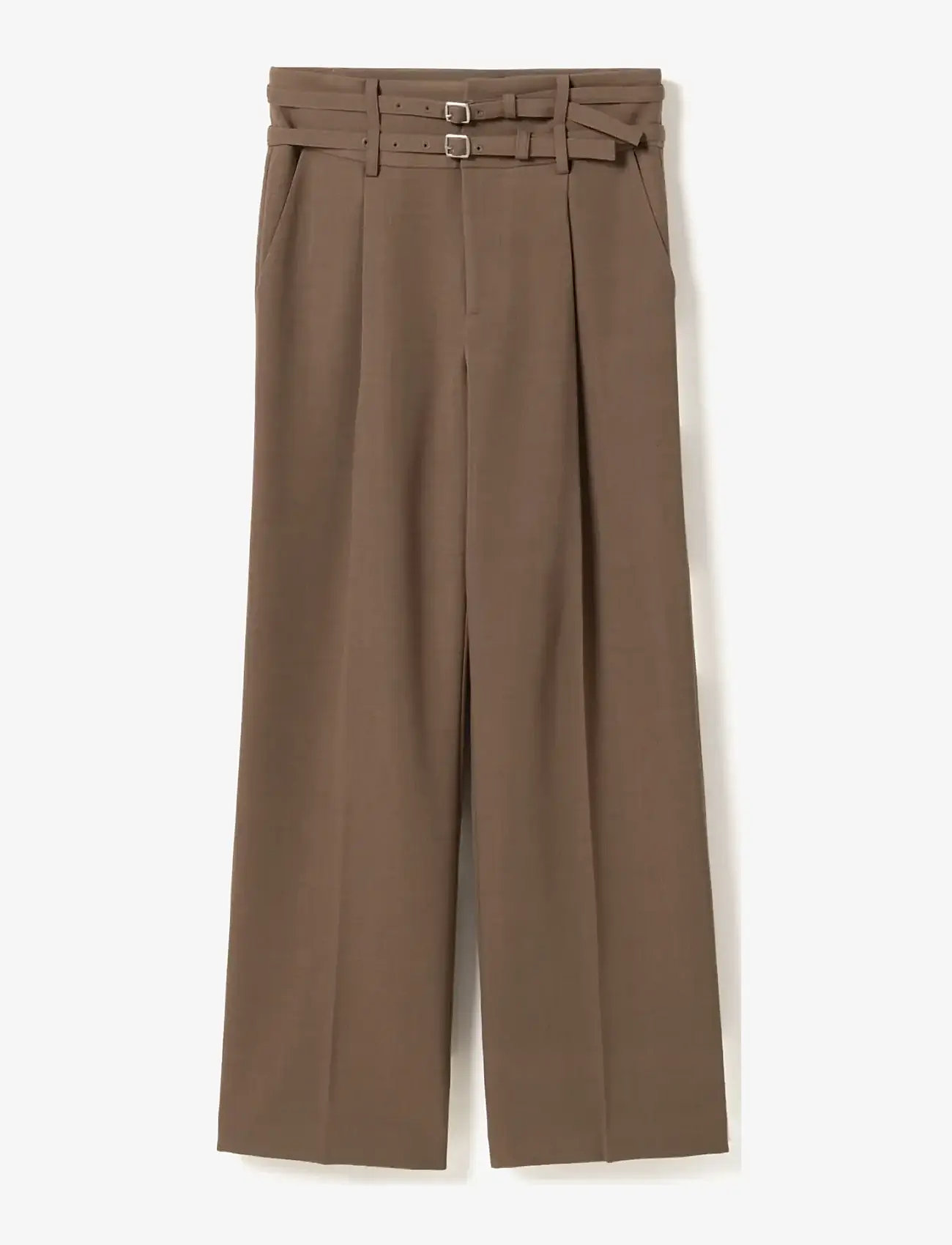 Noella - N-Darryl HW Pants - straight leg hosen - sand - 1