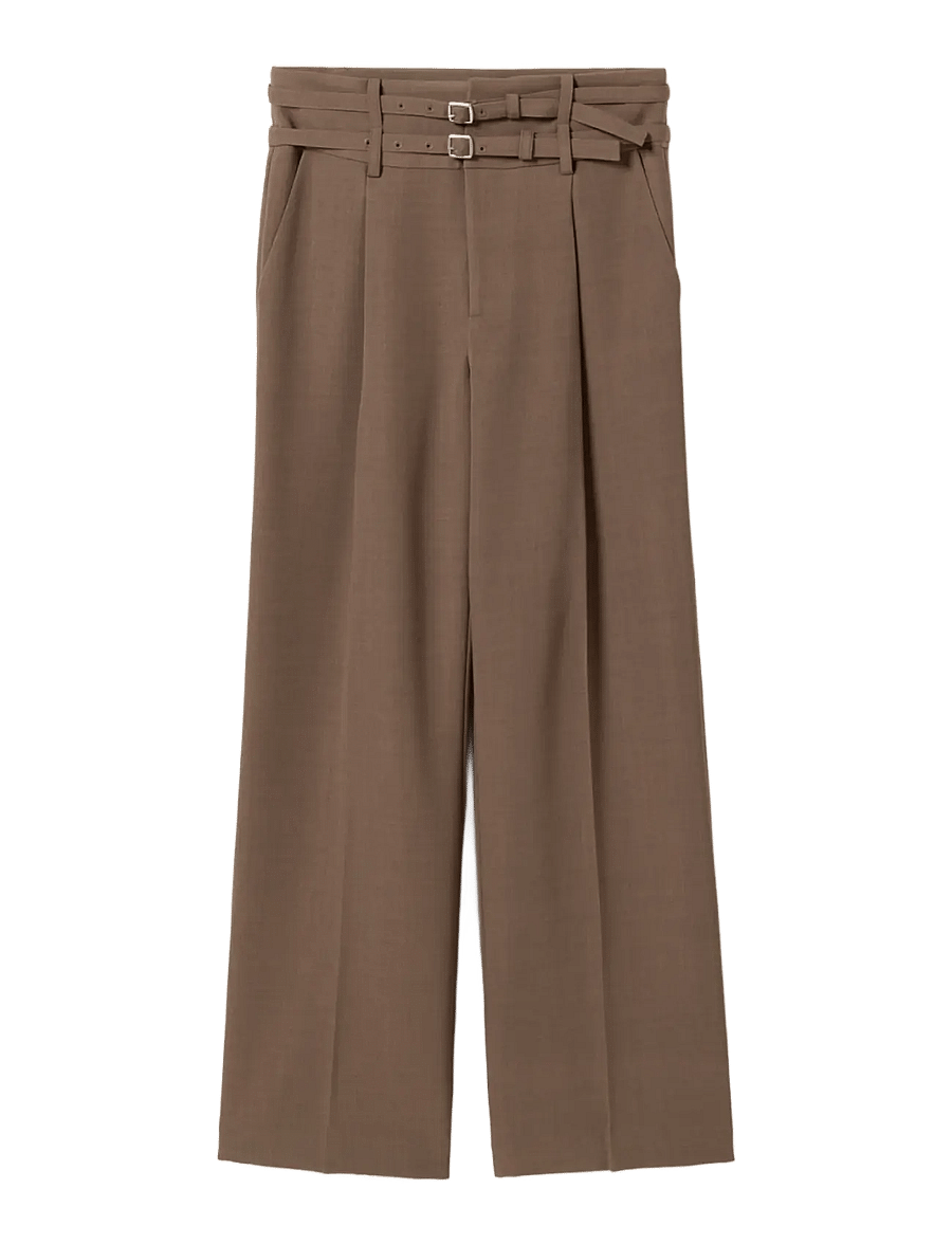 Noella - N-Darryl HW Pants - habitbukser - sand - 1