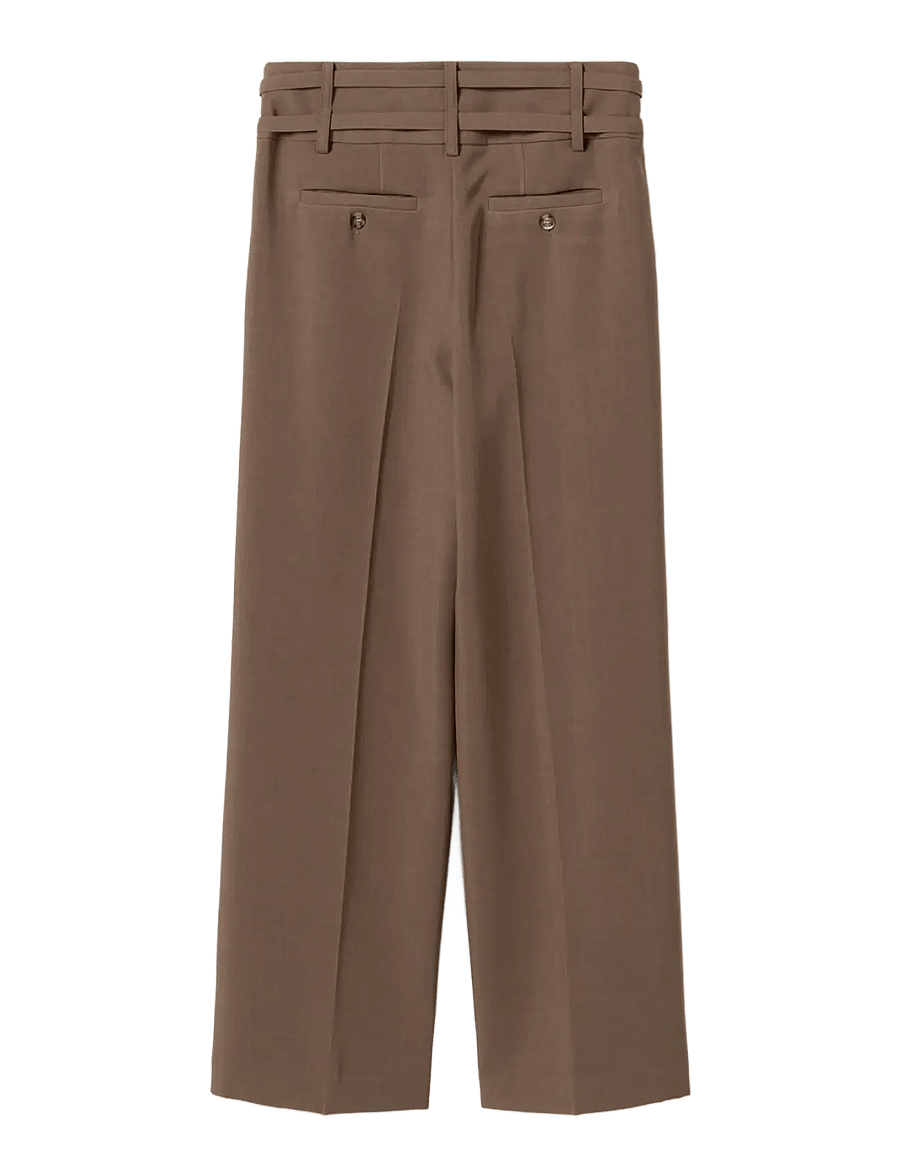 Noella - N-Darryl HW Pants - habitbukser - sand - 2