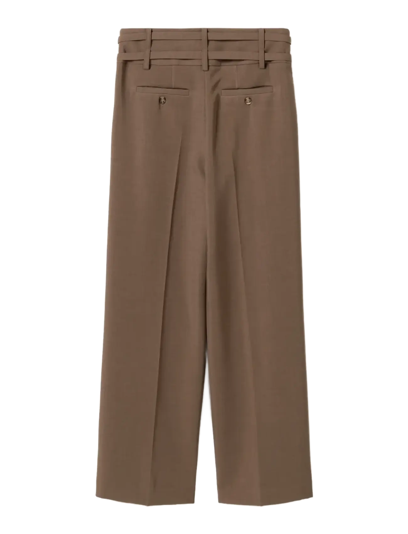 Noella - N-Darryl HW Pants - straight leg trousers - sand - 2