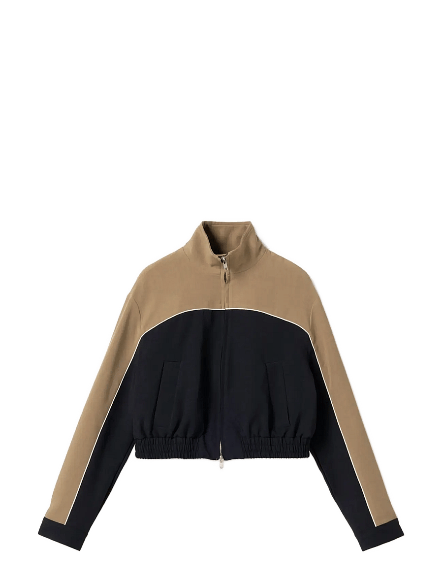 Noella - N-Mazzy Jacket - forårsjakker - navy sand combo - 1
