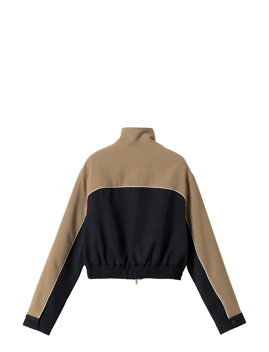 Noella - N-Mazzy Jacket - forårsjakker - navy sand combo - 2