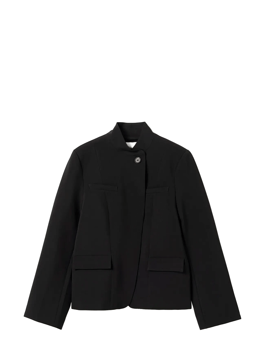 Noella - N-Monique Blazer - enkelknäppta kavajer - black - 1
