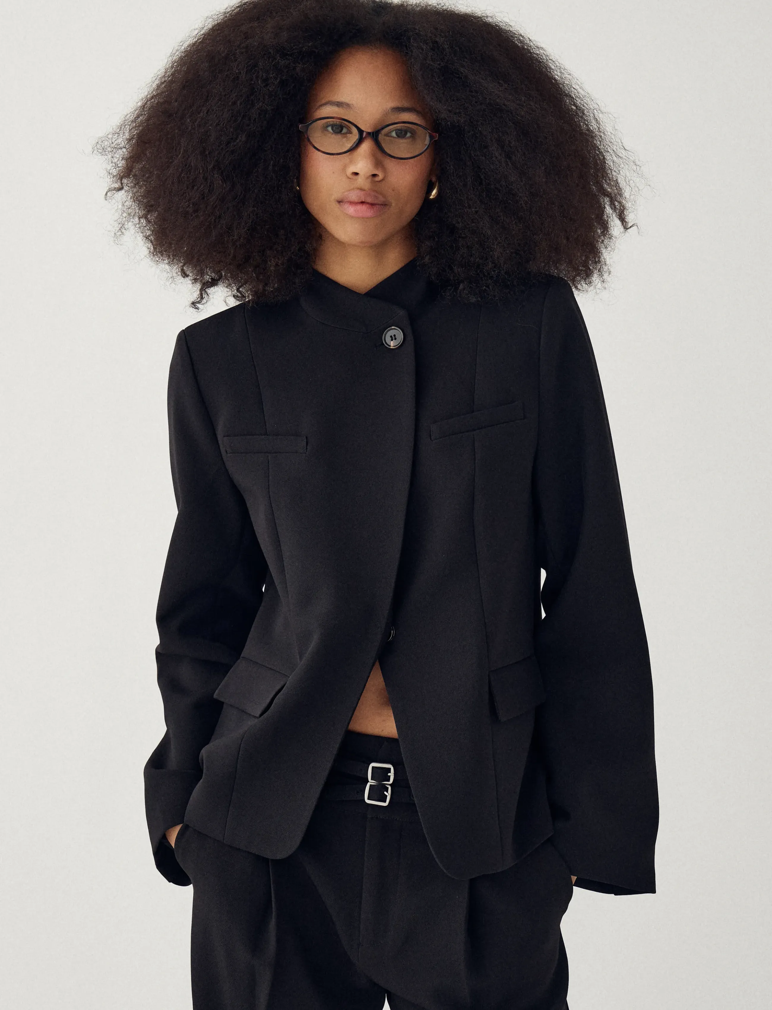 Noella - N-Monique Blazer - blazers met één knopenrij - black - 5