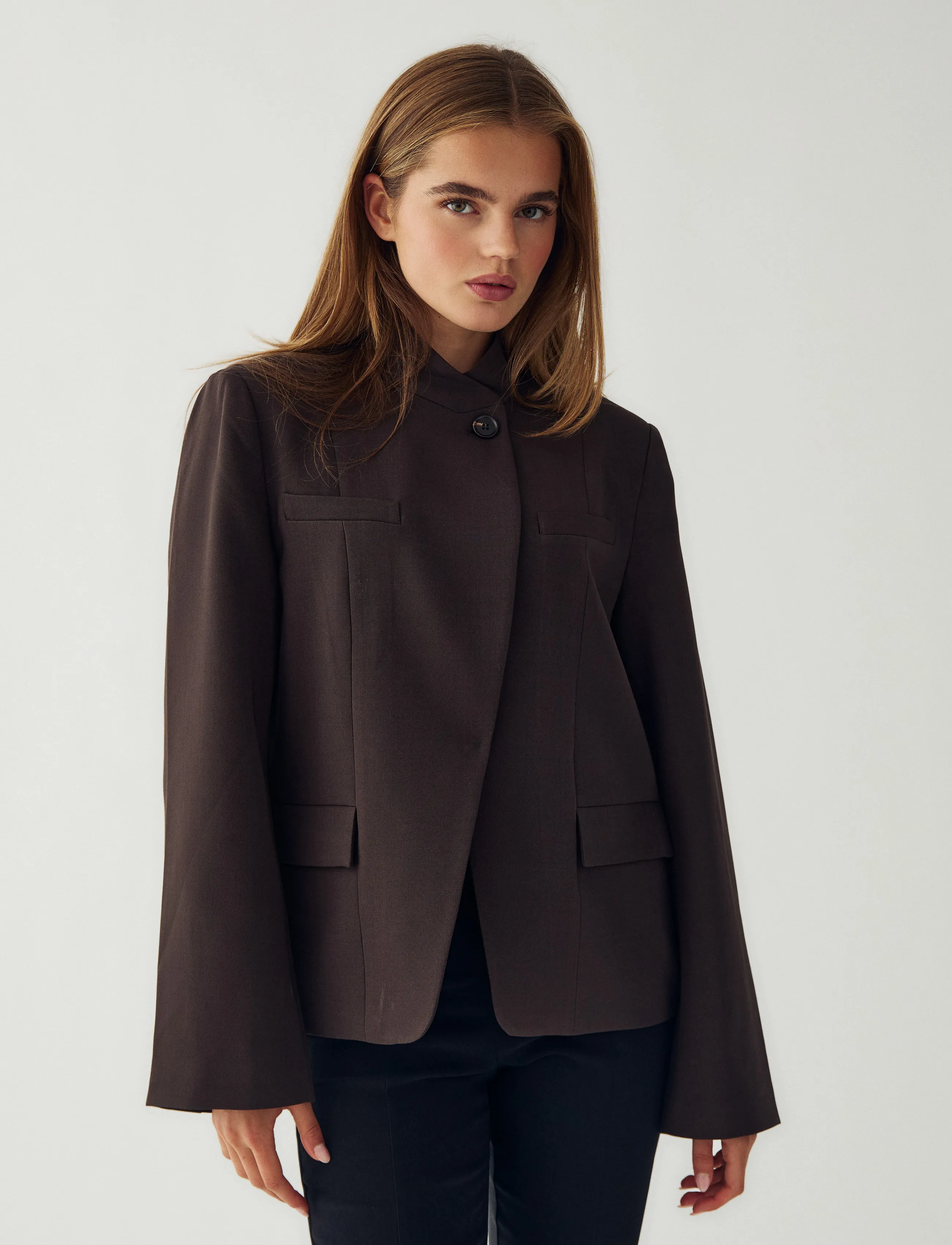 Noella N-Monique Blazer - Noella - CHOCOLATE / brown