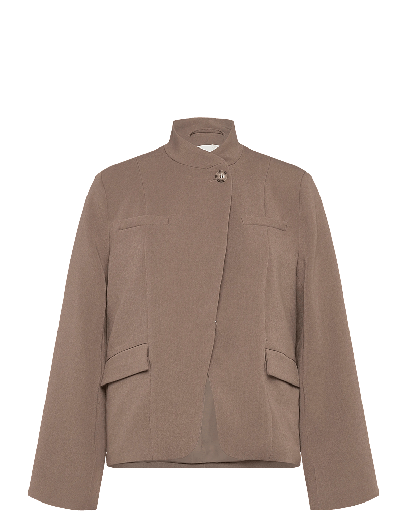 Noella - N-Monique Blazer - Ühes joones nööpidega bleiserid - sand - 1