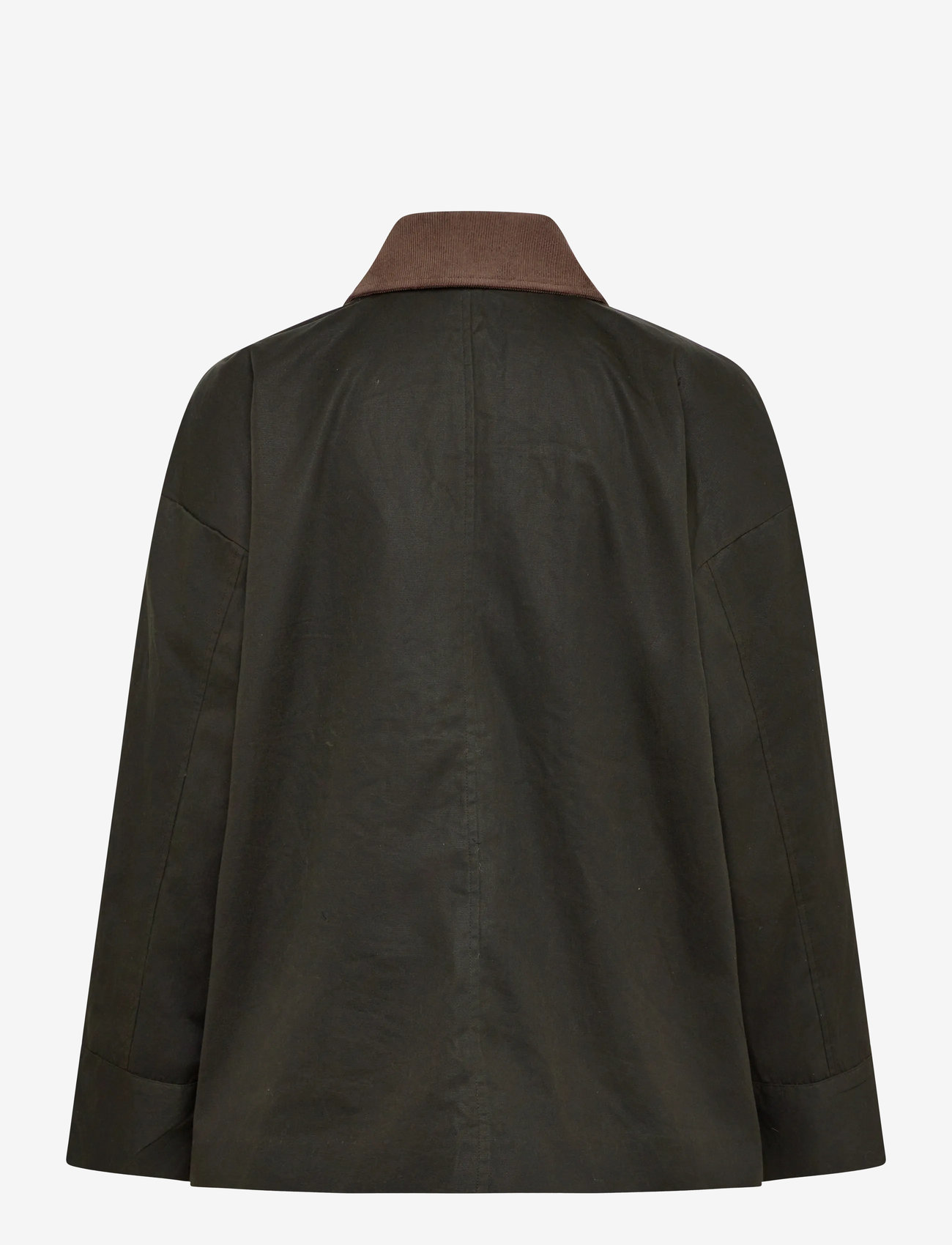 Noella - Lupita Wax Jacket - Üleriided - military green - 1